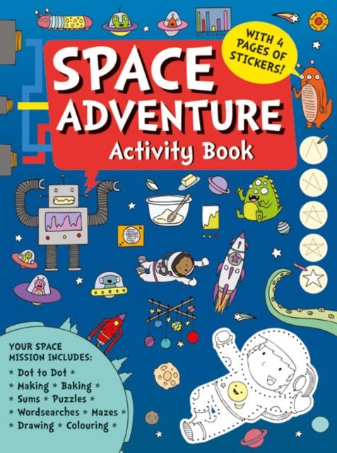 Vorderes Coverbild Space Adventure Activity Book