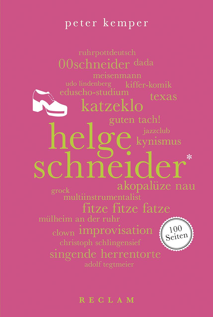 Vorderes Coverbild Helge Schneider. 100 Seiten