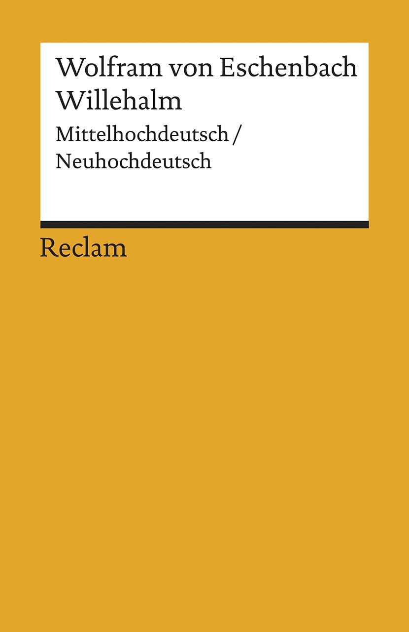 Vorderes Coverbild Willehalm
