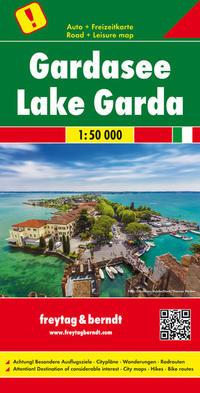 Vorderes Coverbild Gardasee, Autokarte 1:50.000