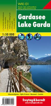 Vorderes Coverbild Gardasee, Wanderkarte 1:50.000