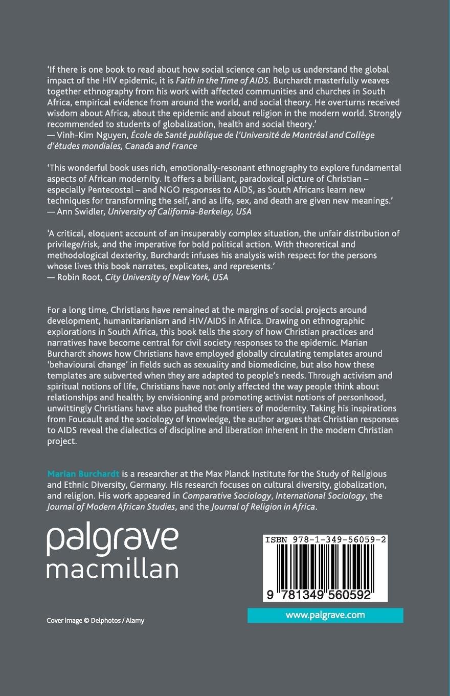 Rückseitencover Faith in the Time of AIDS