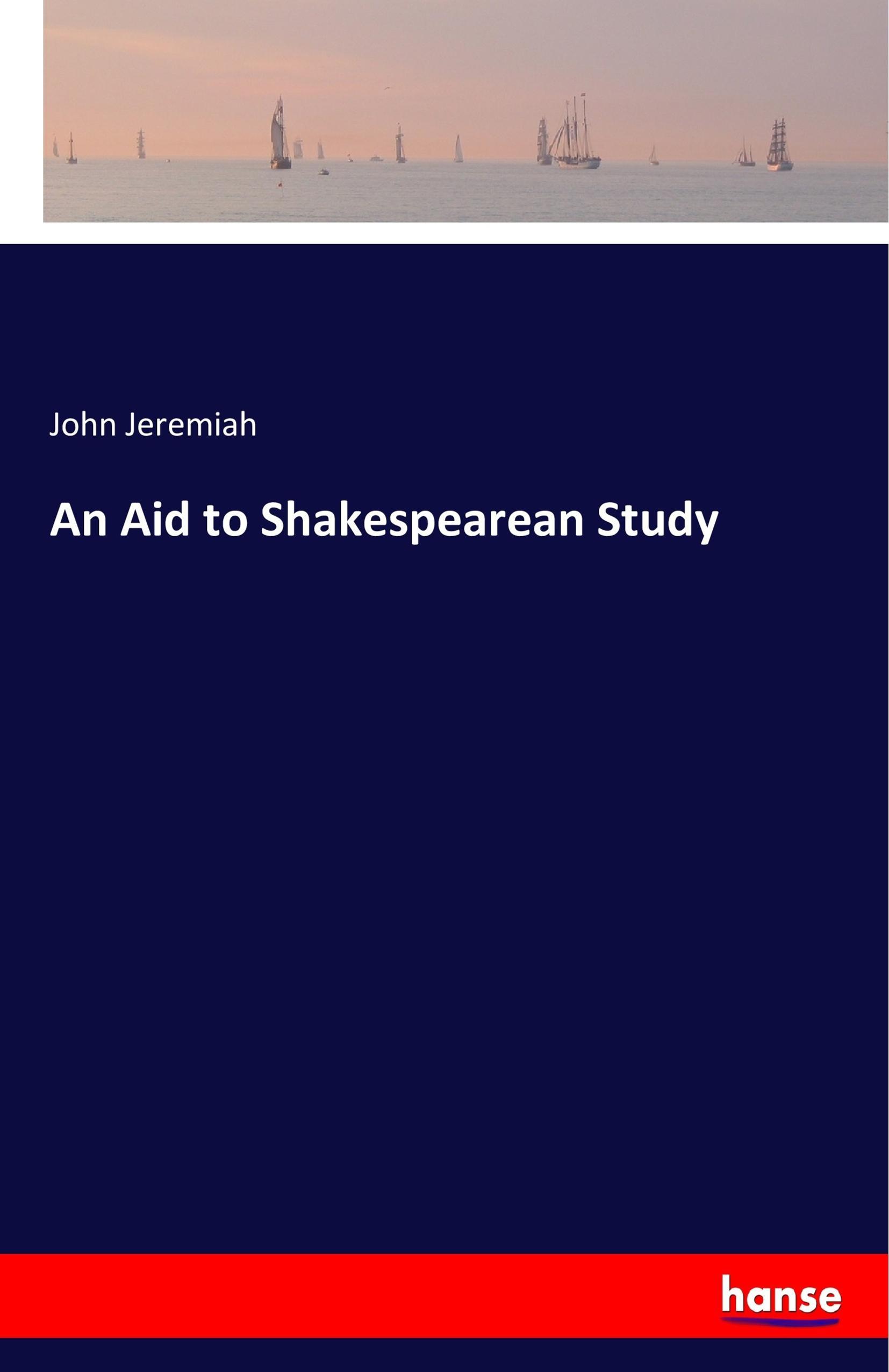 Vorderes Coverbild An Aid to Shakespearean Study