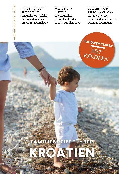 Vorderes Coverbild Familienreiseführer Kroatien