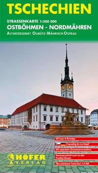 Vorderes Coverbild Höfer Tschechische Republik CS003 Ostböhmen - Nordmähren 1 : 200 000