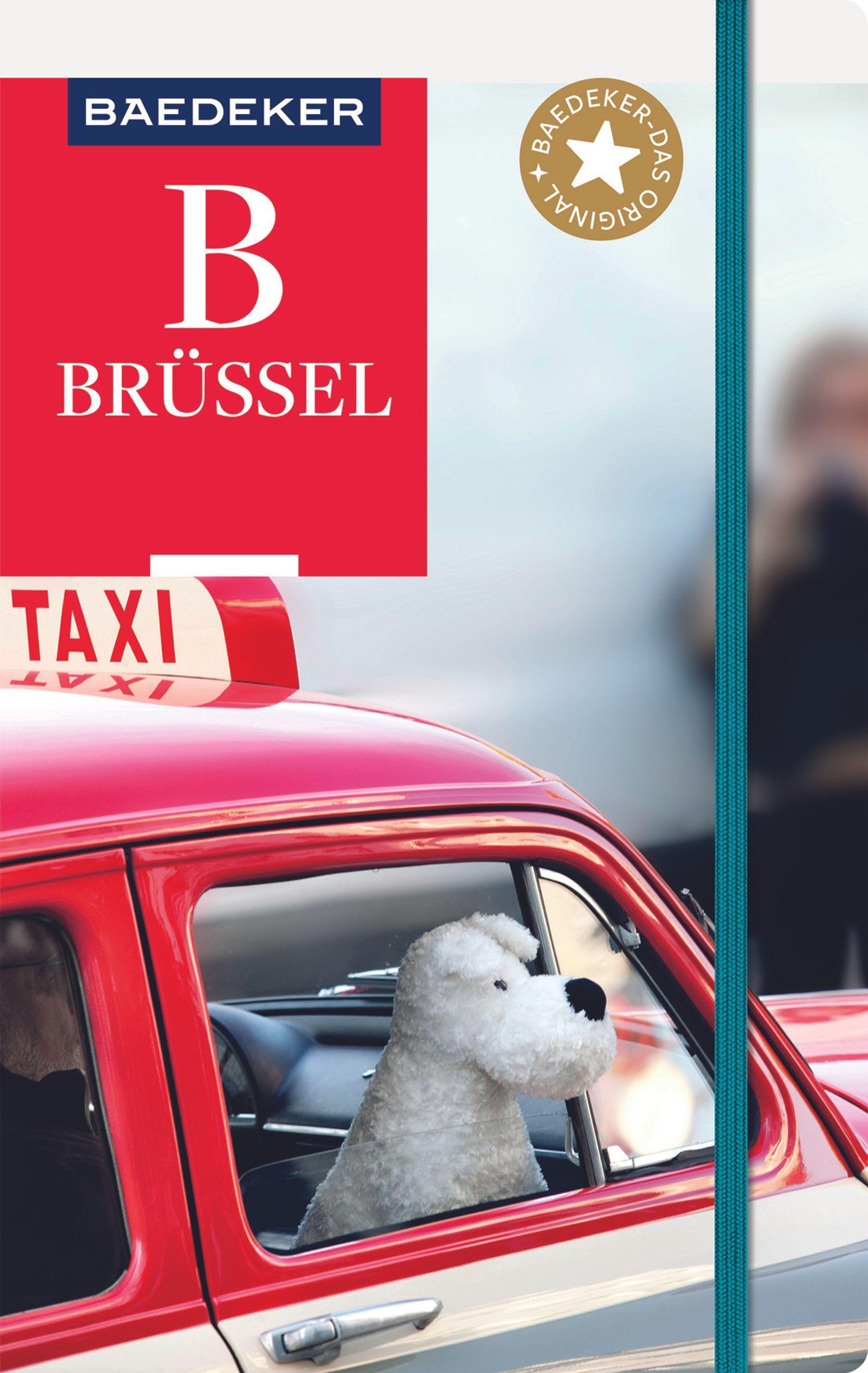 Vorderes Coverbild Baedeker Reiseführer Brüssel
