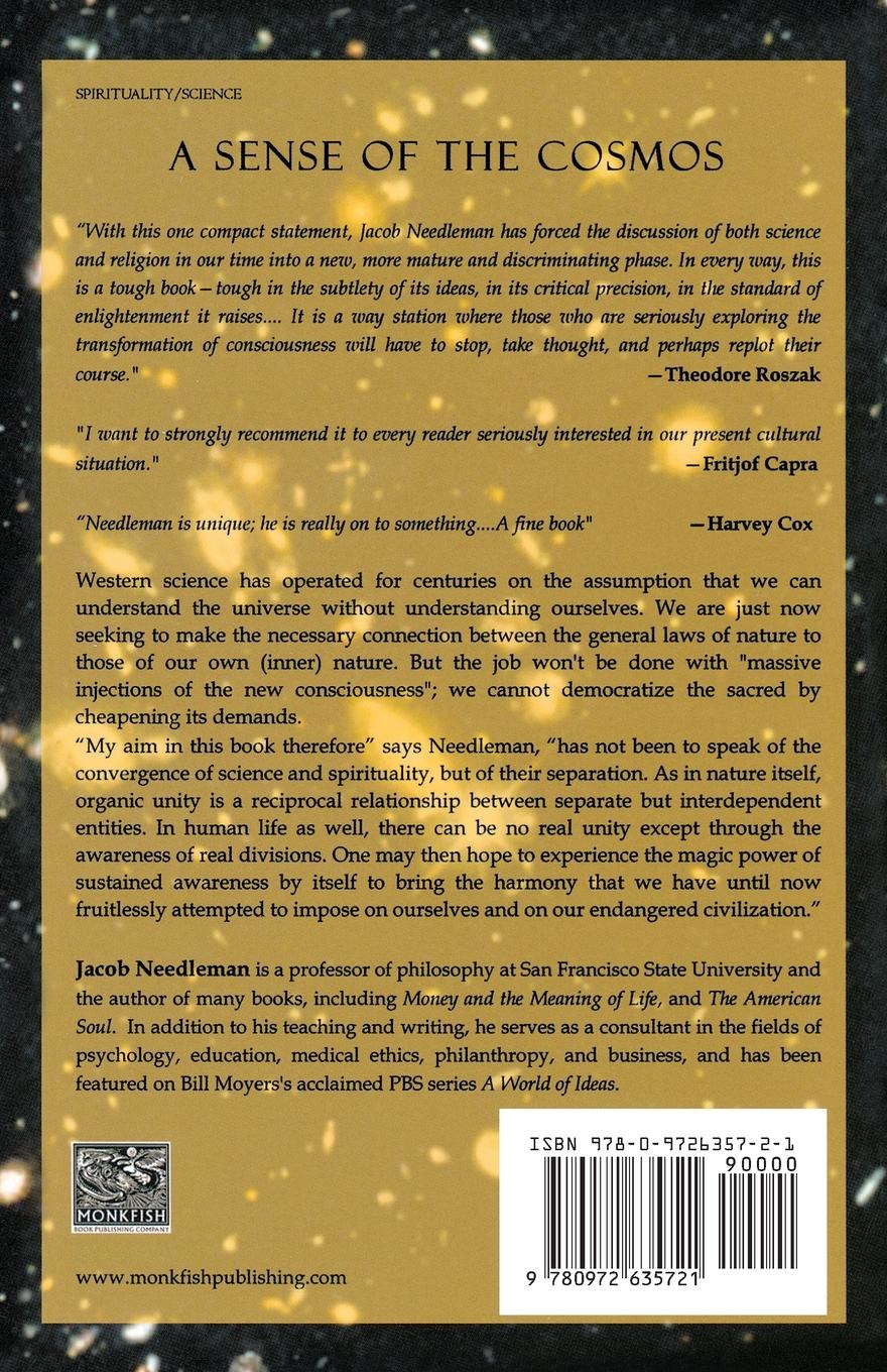 Rückseitencover A Sense of the Cosmos