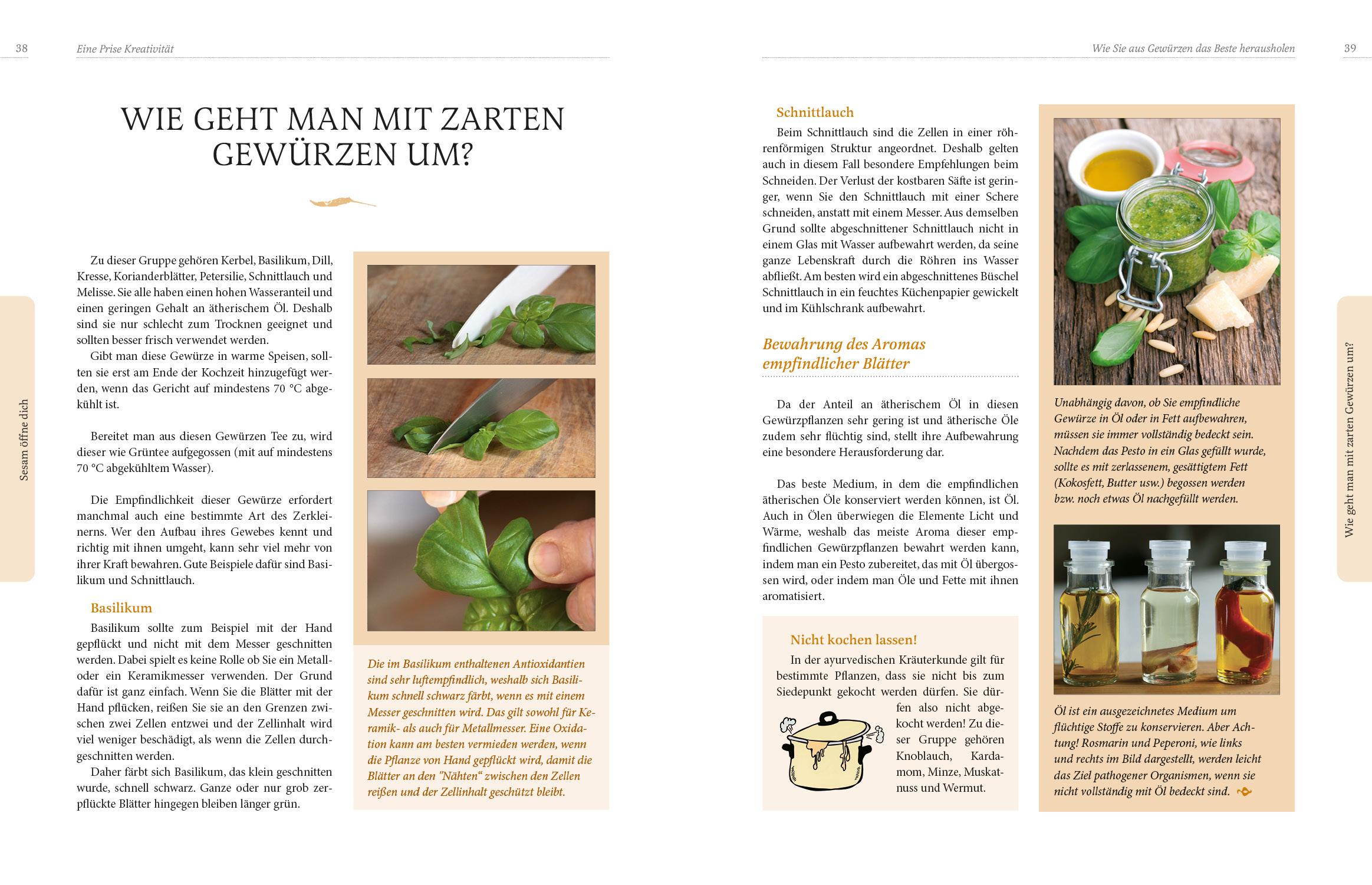 Beispielinhalt (Bild) Eine Prise Kreativität