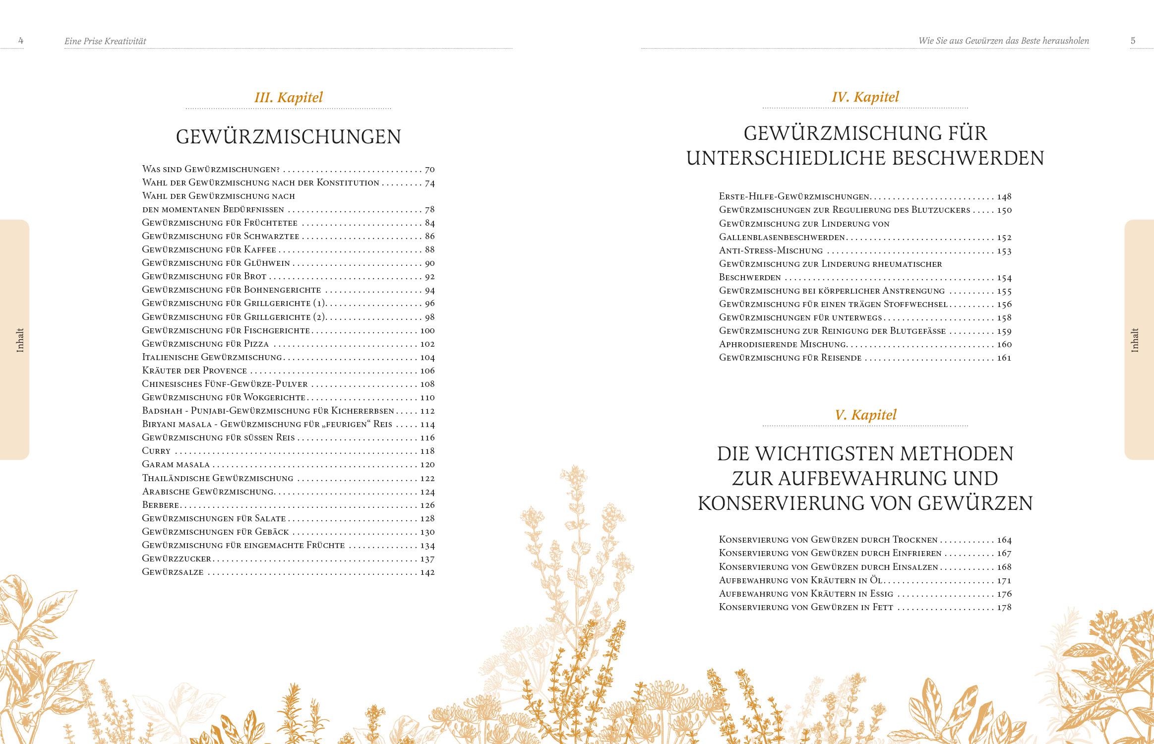 Beispielinhalt (Bild) Eine Prise Kreativität