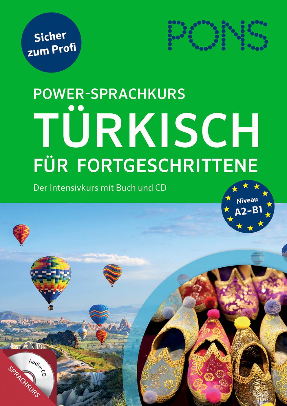 Vorderes Coverbild PONS Power-Sprachkurs Türkisch für Fortgeschrittene