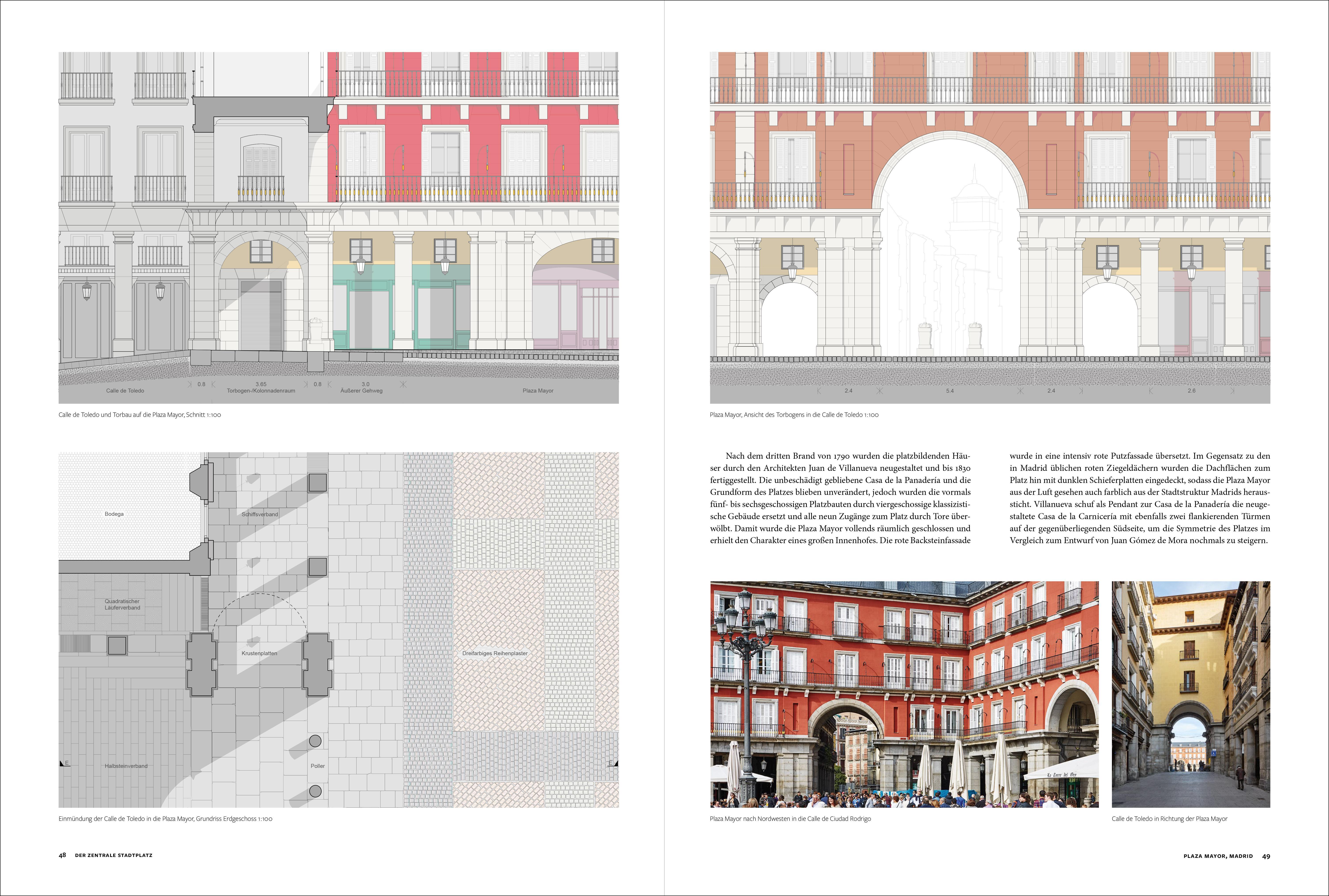 Beispielinhalt (Bild) Atlas zum Städtebau. 2 Bände
