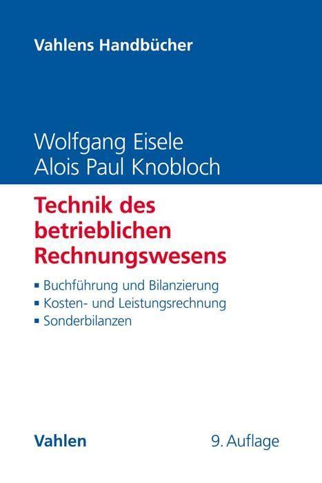 Vorderes Coverbild Technik des betrieblichen Rechnungswesens