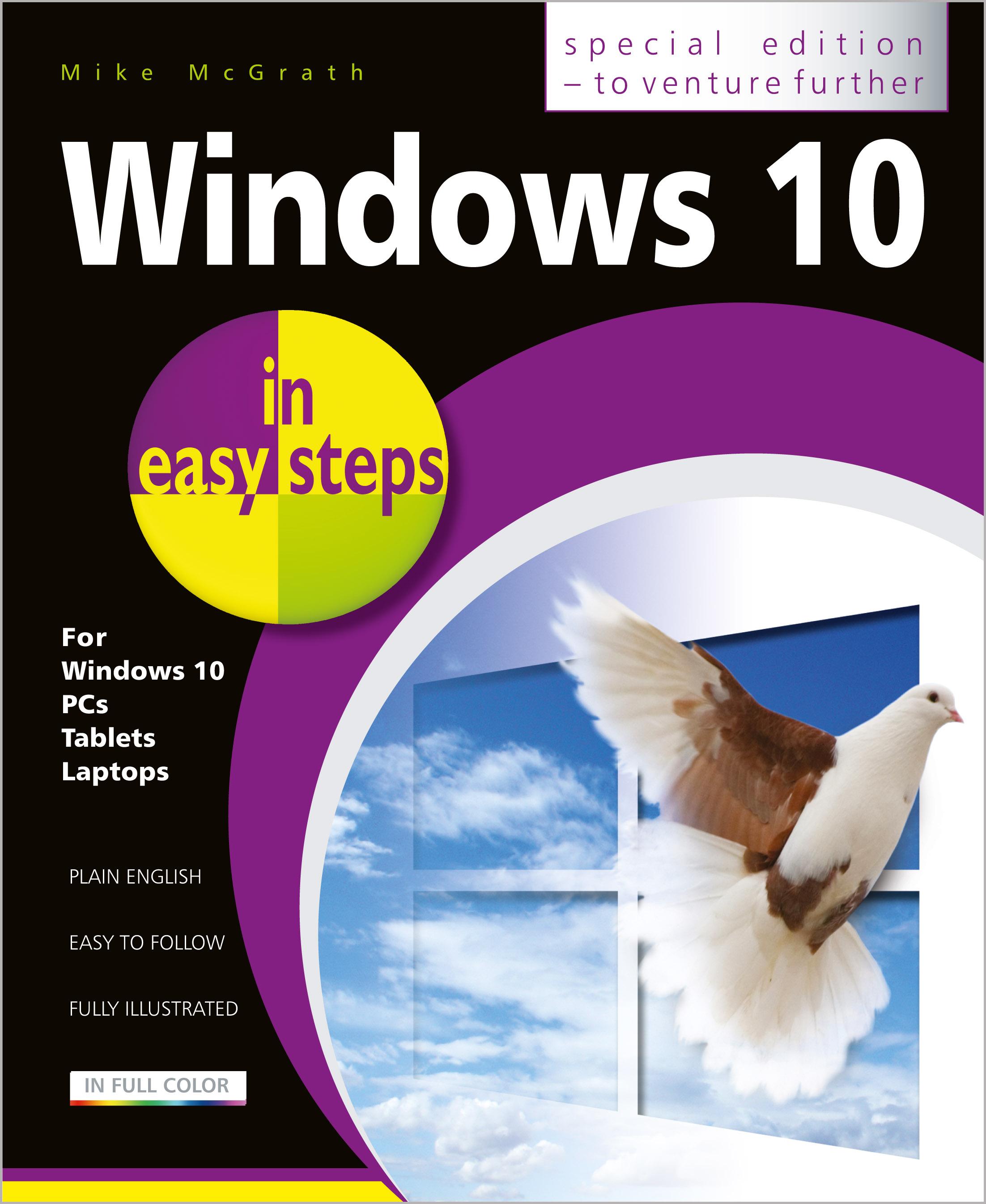 Vorderes Coverbild Windows 10 in Easy Steps - Special Edition
