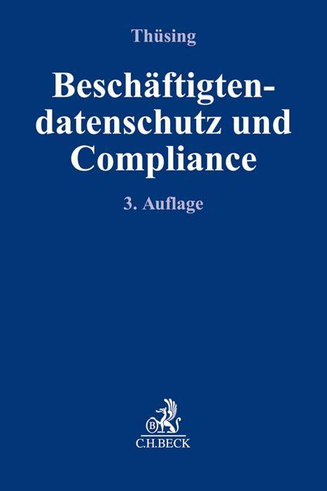 Vorderes Coverbild Beschäftigtendatenschutz und Compliance
