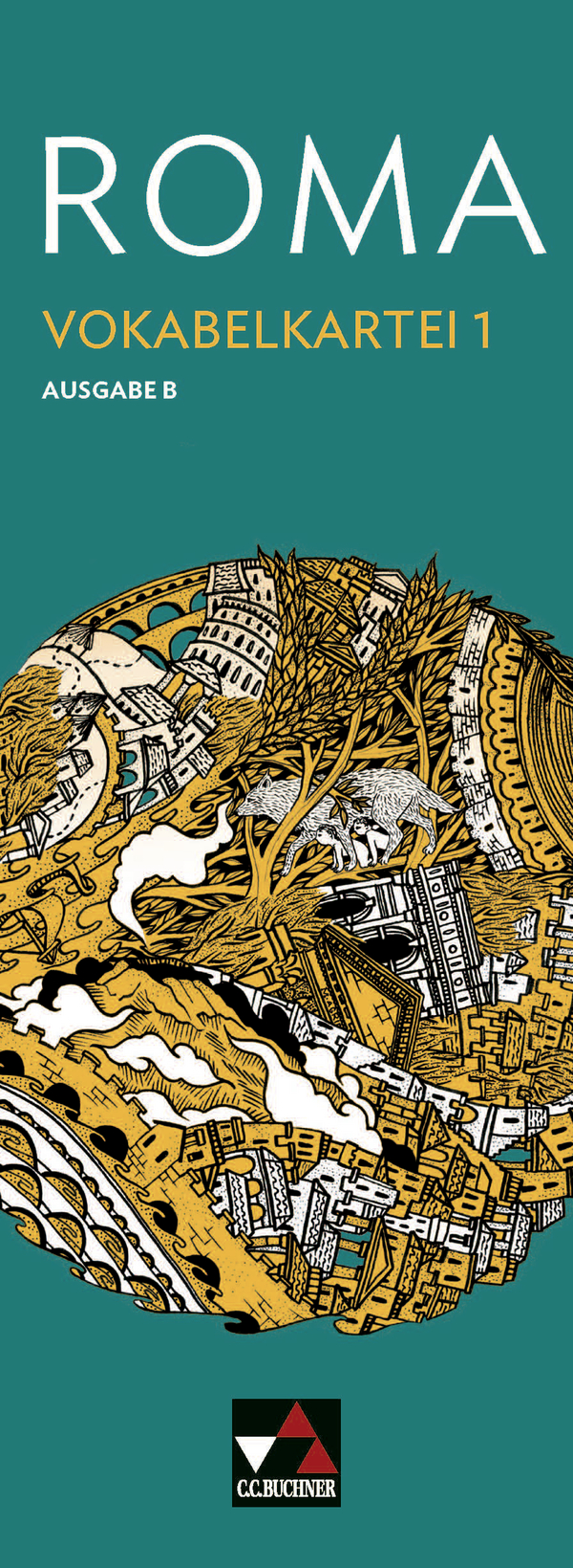 Vorderes Coverbild ROMA B Vokabelkartei 1