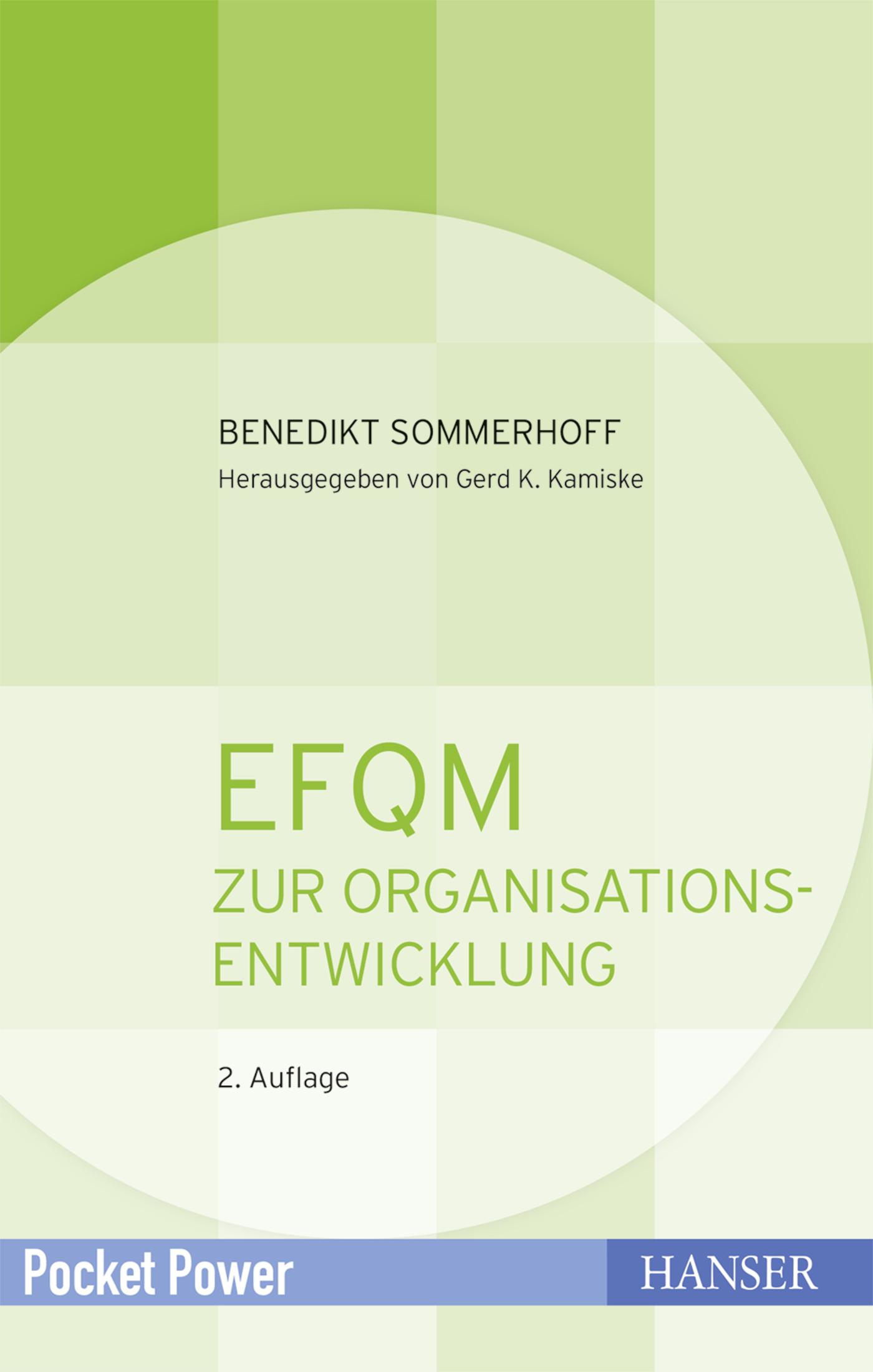 Vorderes Coverbild EFQM zur Organisationsentwicklung