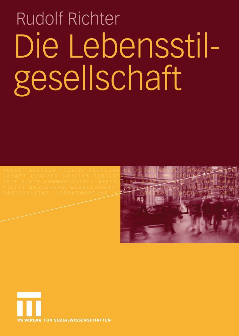 Vorderes Coverbild Die Lebensstilgesellschaft