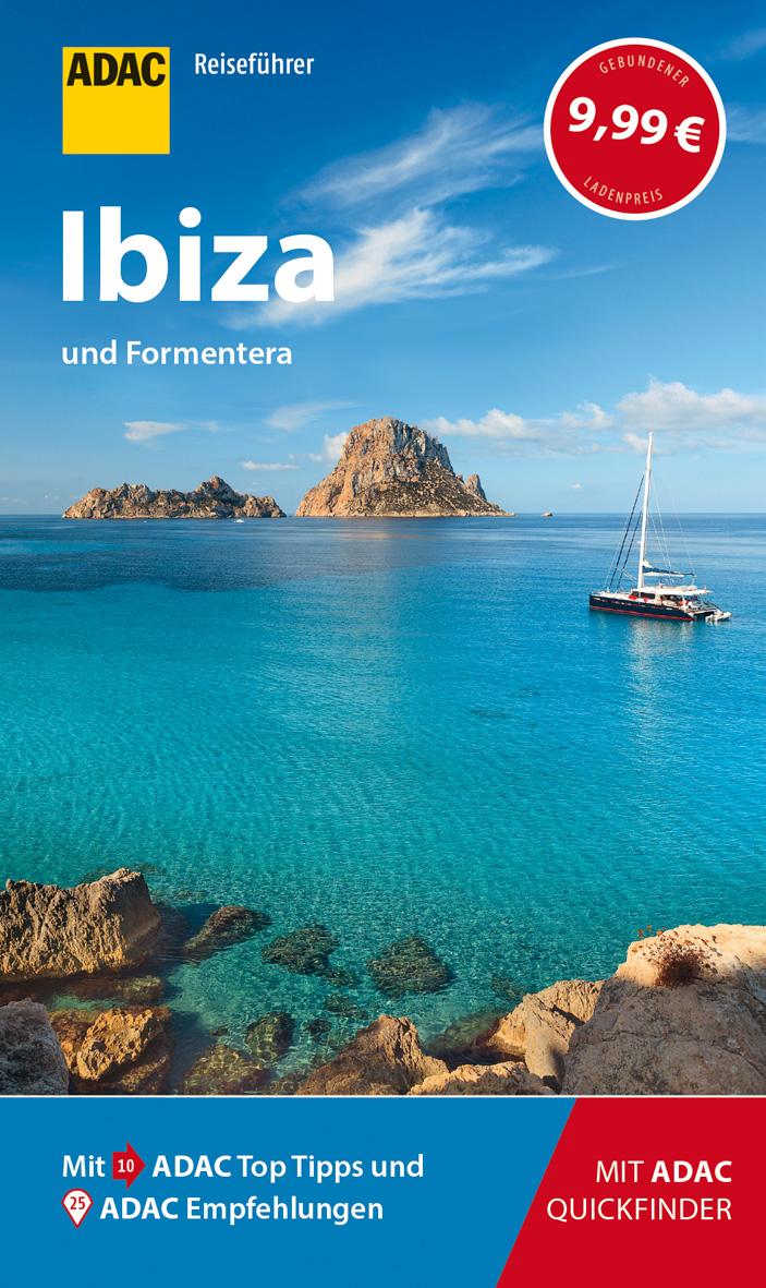 Vorderes Coverbild ADAC Reiseführer Ibiza und Formentera