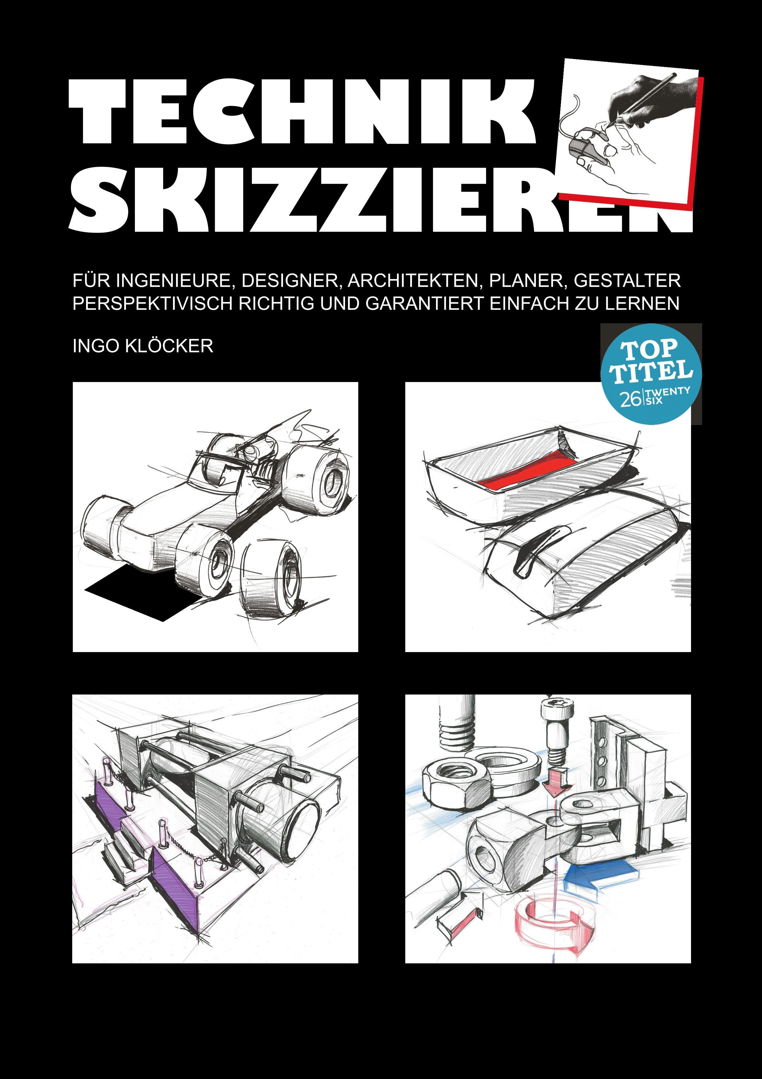 Vorderes Coverbild Technik skizzieren