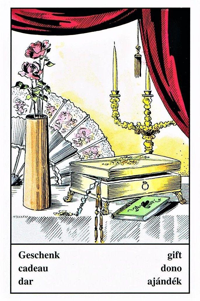 Beispielinhalt (Bild) Traditionelle Wahrsagekarten