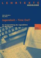 Vorderes Coverbild Jugendzeit - Time Out?