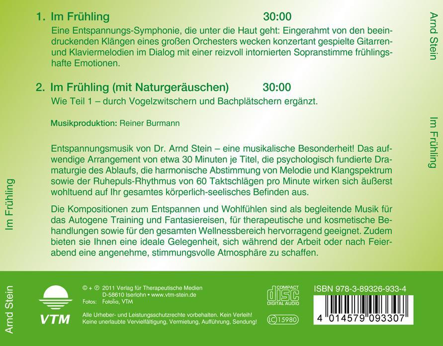 Rückseitencover Im Frühling