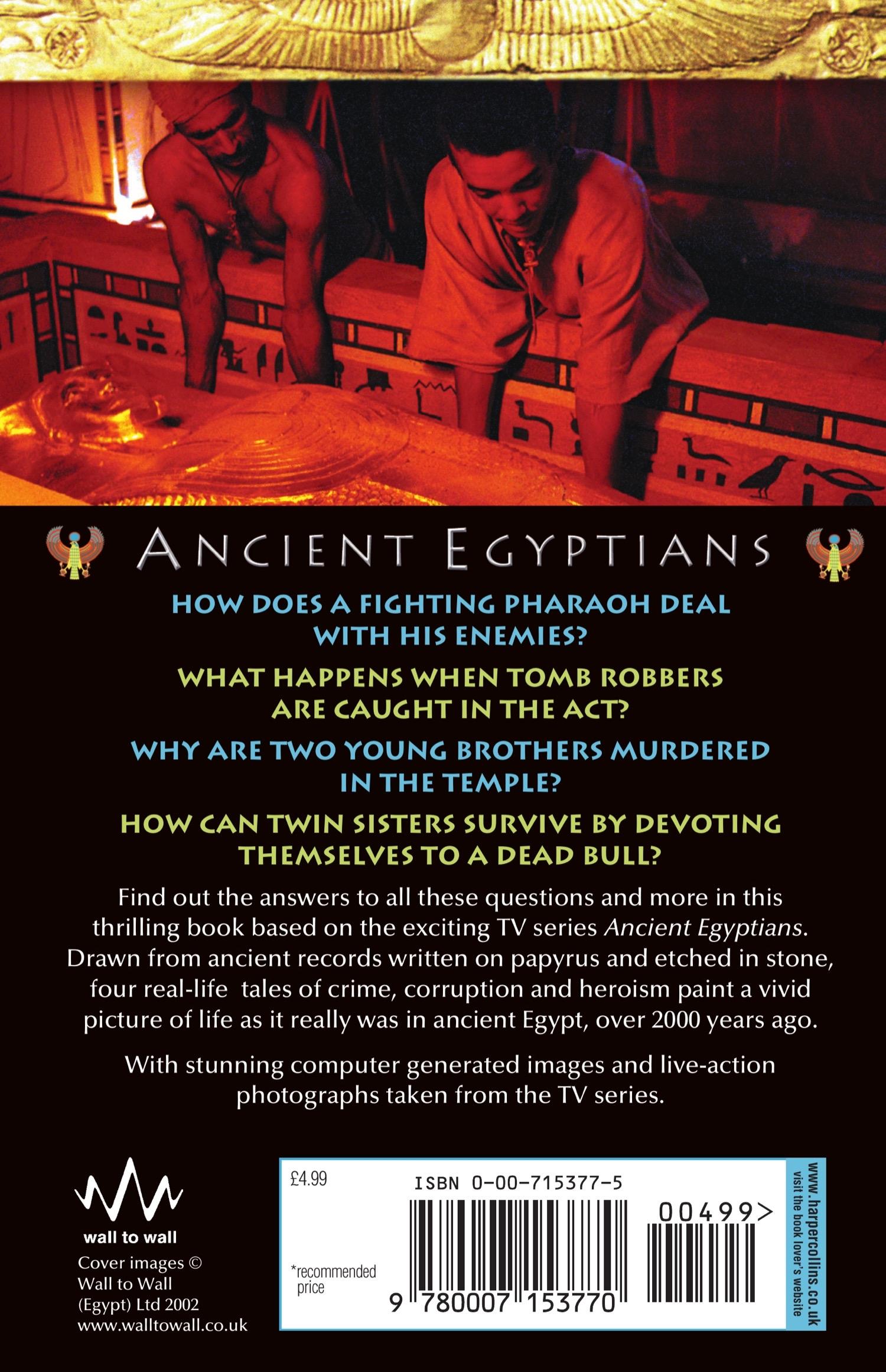 Rückseitencover Pharaohs, Villains and Thieves