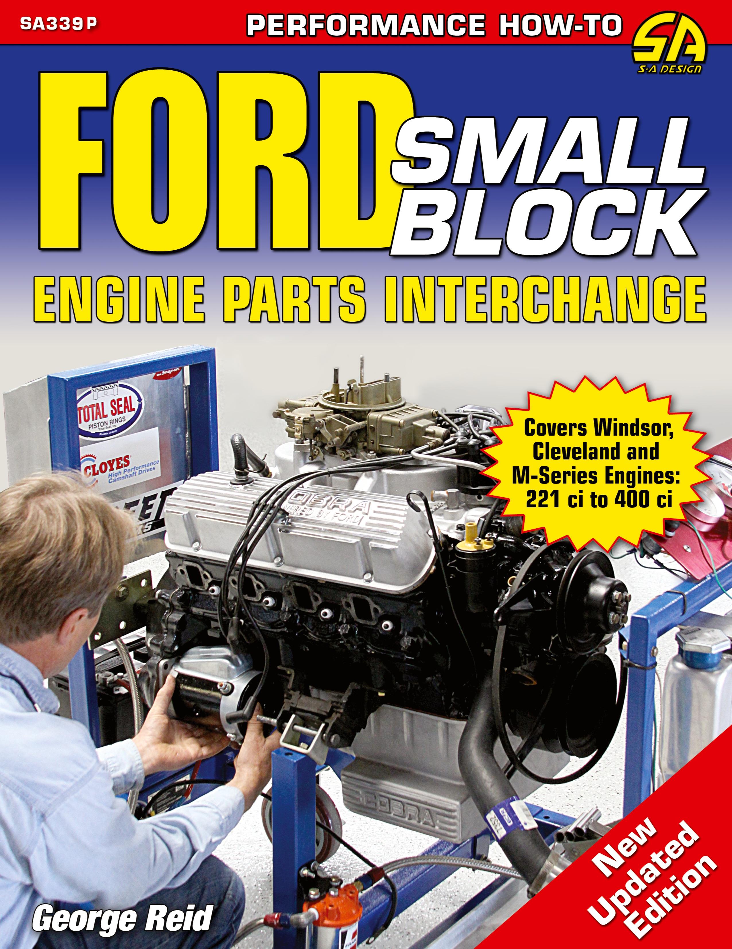 Vorderes Coverbild Ford Small-Block Engine Parts Interchange