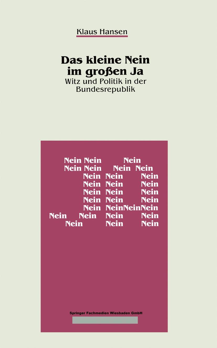 Vorderes Coverbild Das kleine Nein im großen Ja