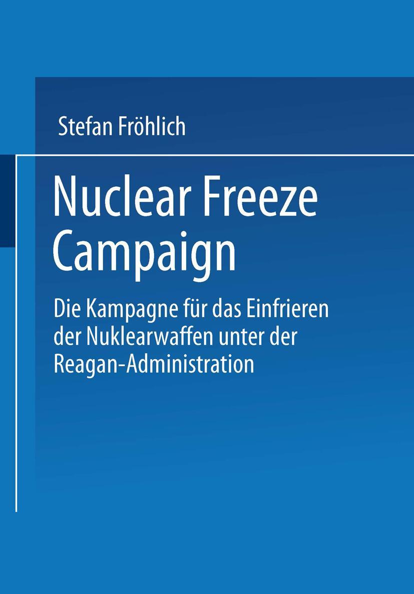 Vorderes Coverbild Nuclear Freeze Campaign
