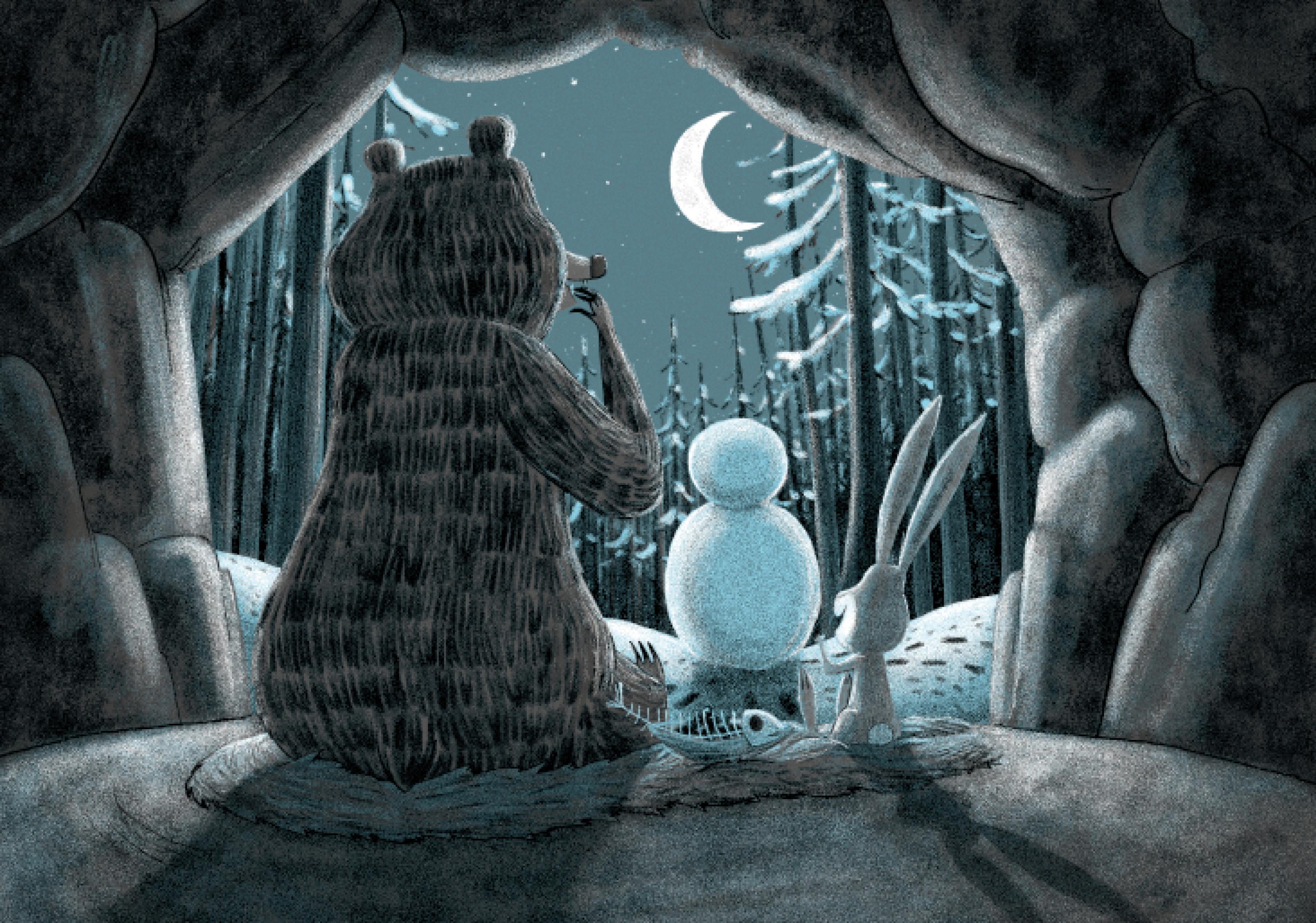 Beispielinhalt (Bild) Rotzhase & Schnarchnase - Möhrenklau im Bärenbau - Band 1