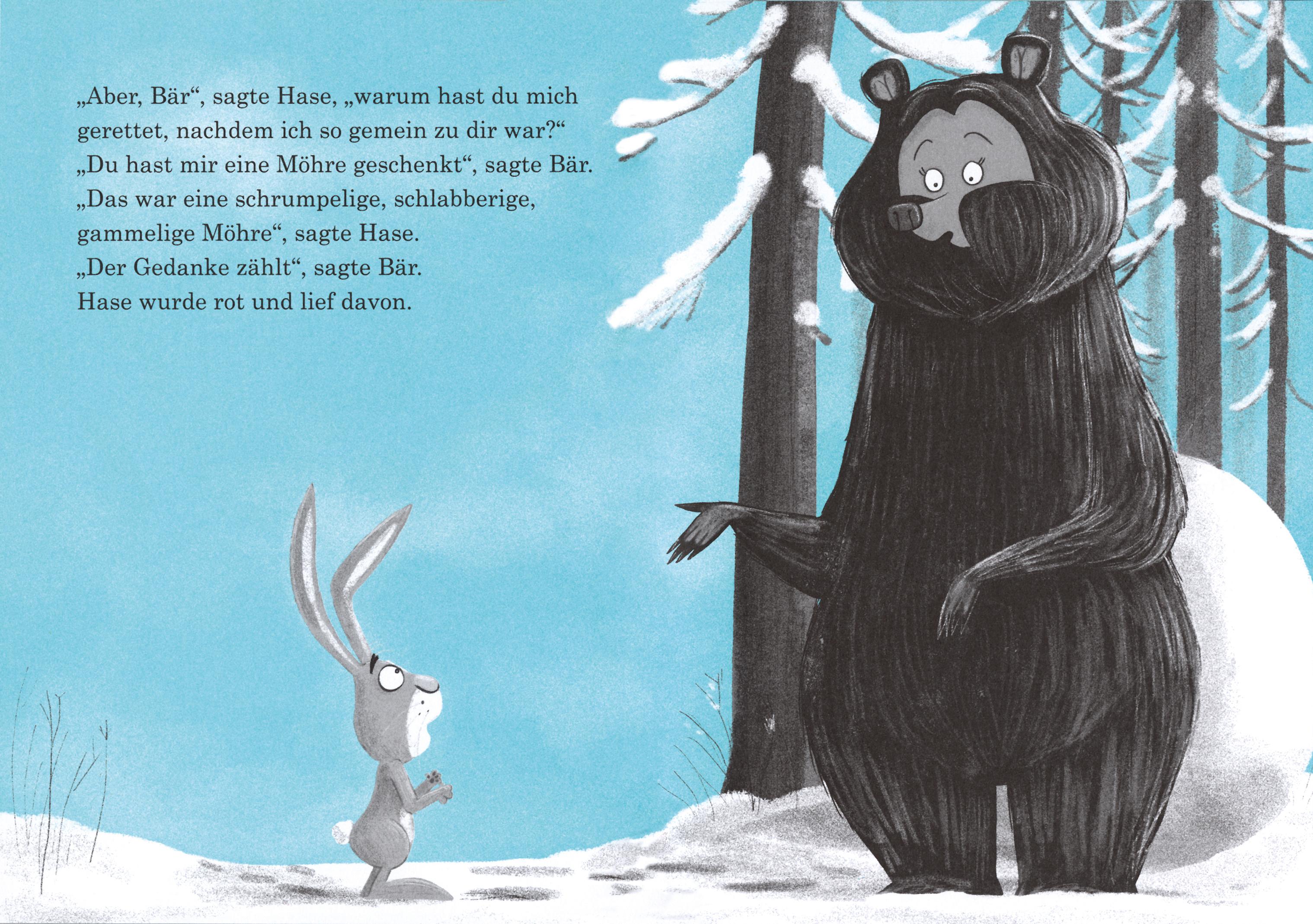 Beispielinhalt (Bild) Rotzhase & Schnarchnase - Möhrenklau im Bärenbau - Band 1