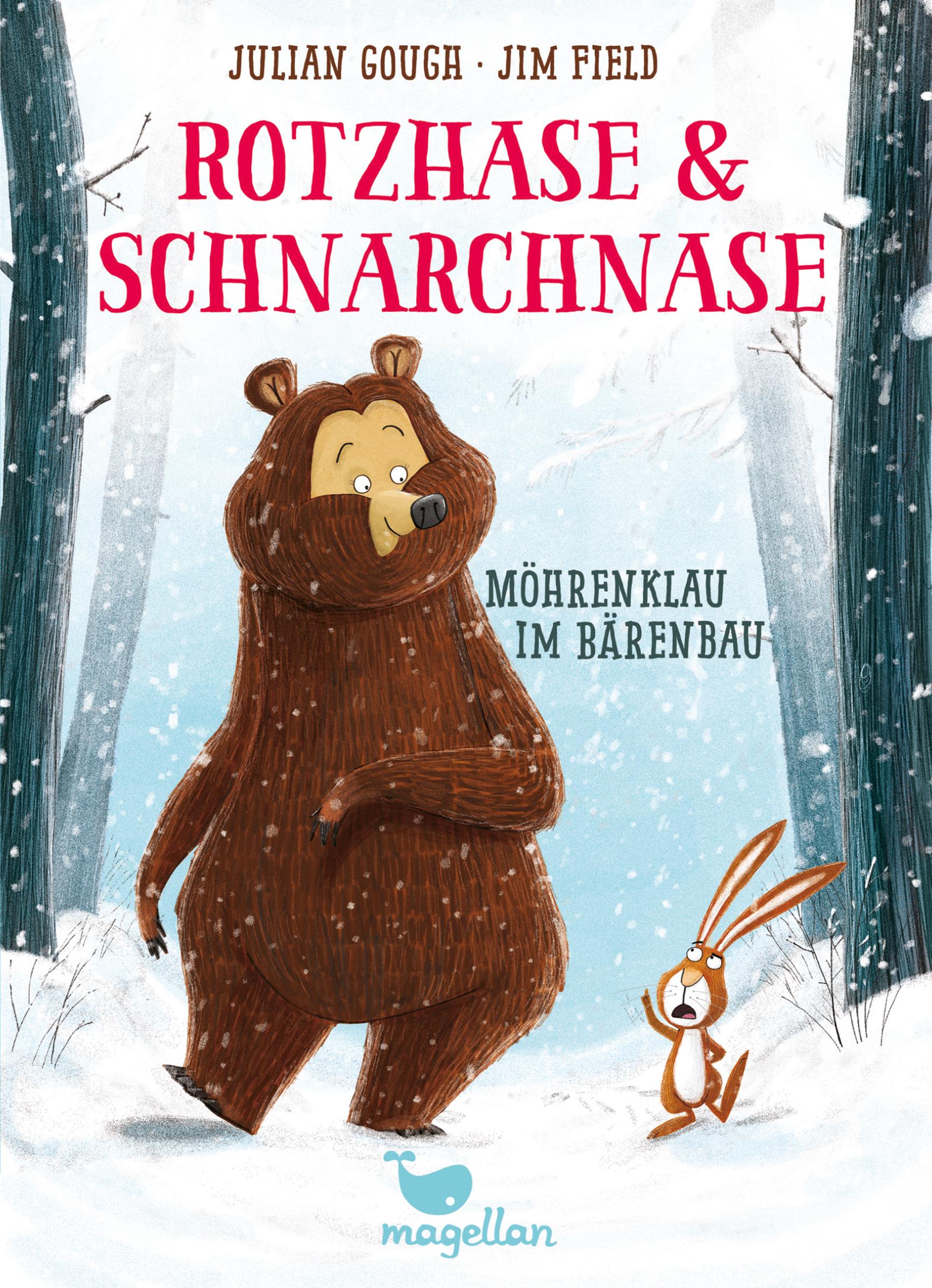 Vorderes Coverbild Rotzhase & Schnarchnase - Möhrenklau im Bärenbau - Band 1