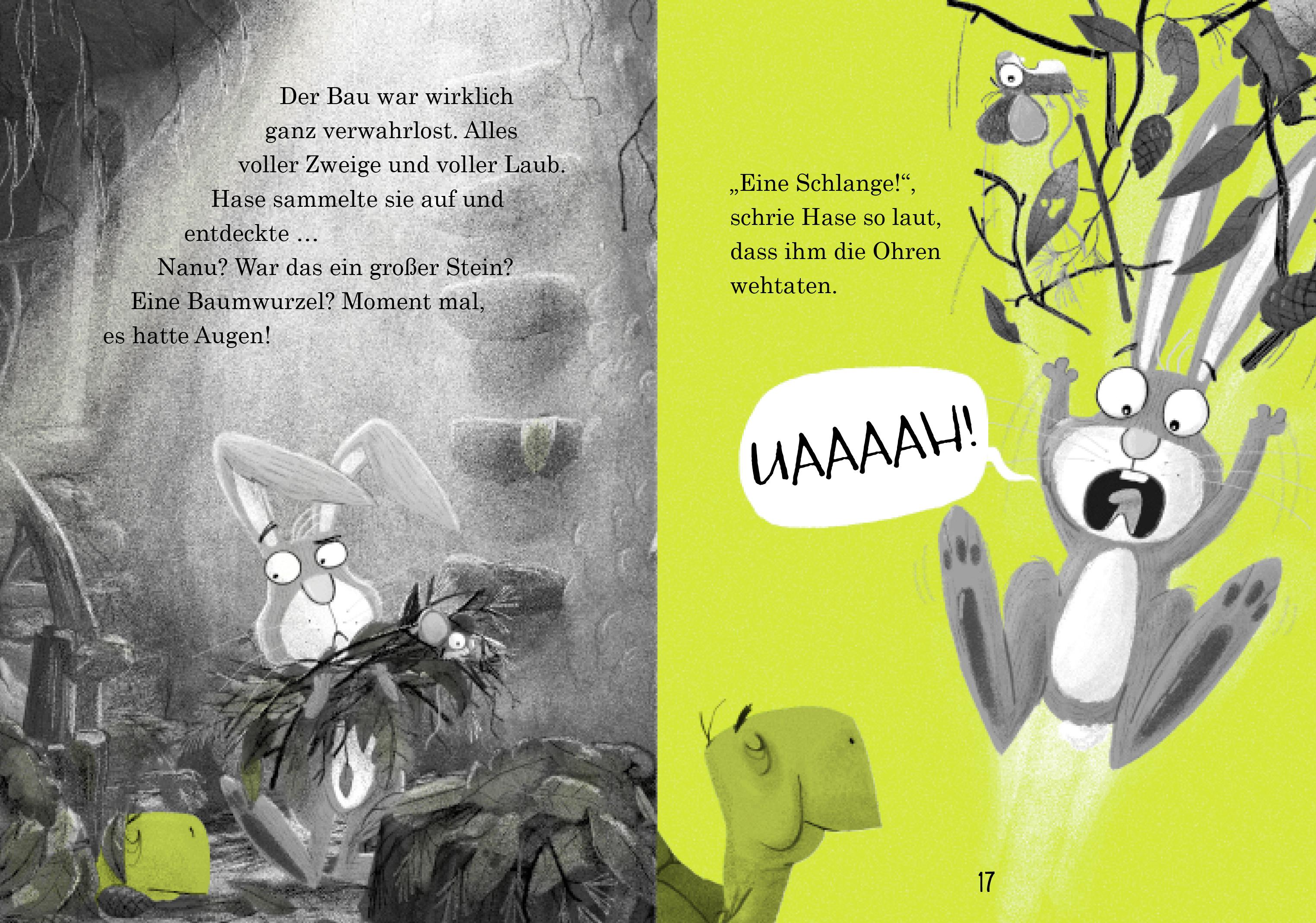 Beispielinhalt (Bild) Rotzhase & Schnarchnase - Der Tyrann von nebenan - Band 2