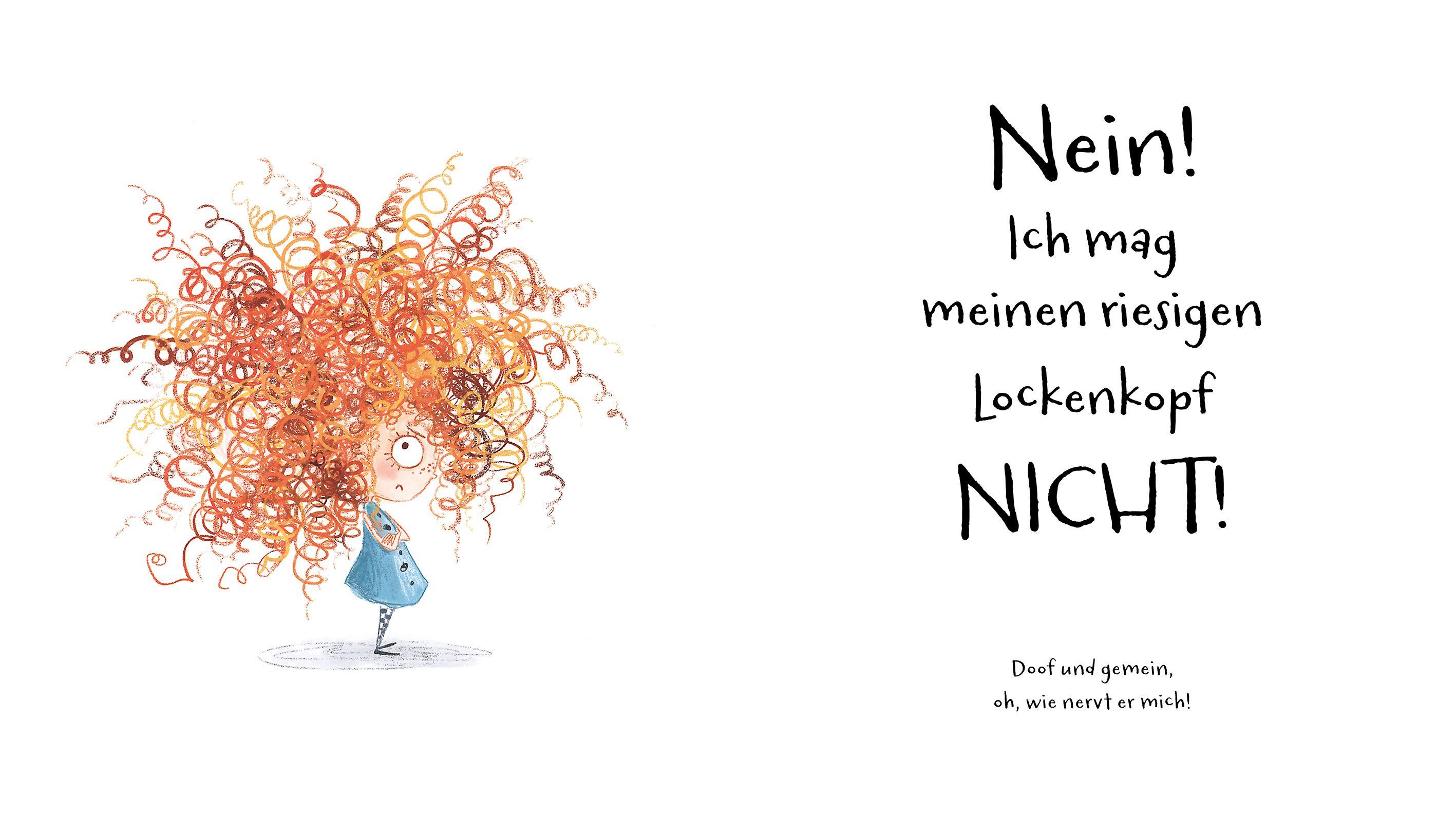 Beispielinhalt (Bild) Glattes Haar wär' wunderbar