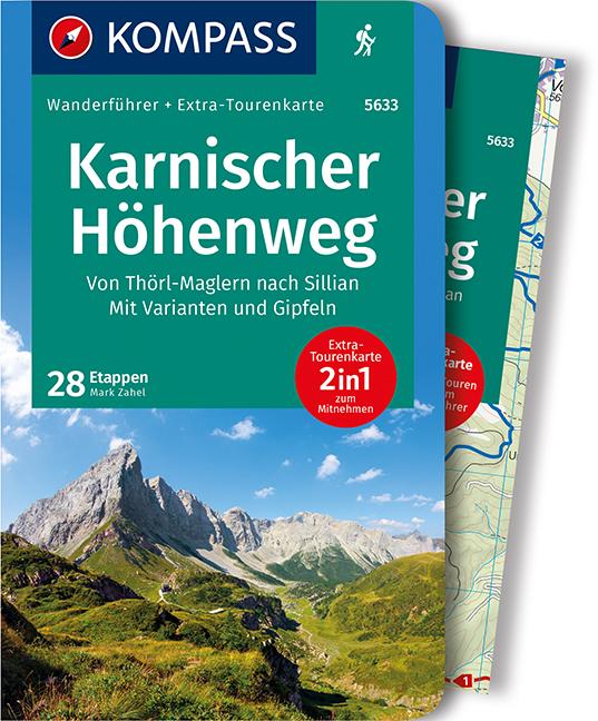 Vorderes Coverbild Karnischer Höhenweg, Von Thörl-Maglern nach Sillian, Mit Varianten und Gipfeln