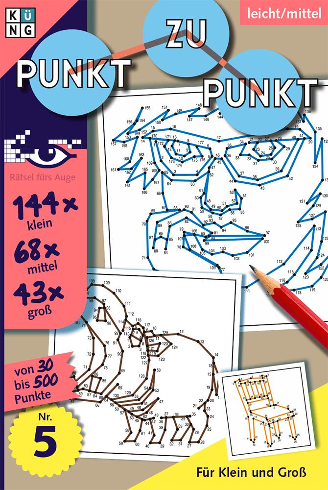 Vorderes Coverbild Rätselbuch Punkt zu Punkt 05