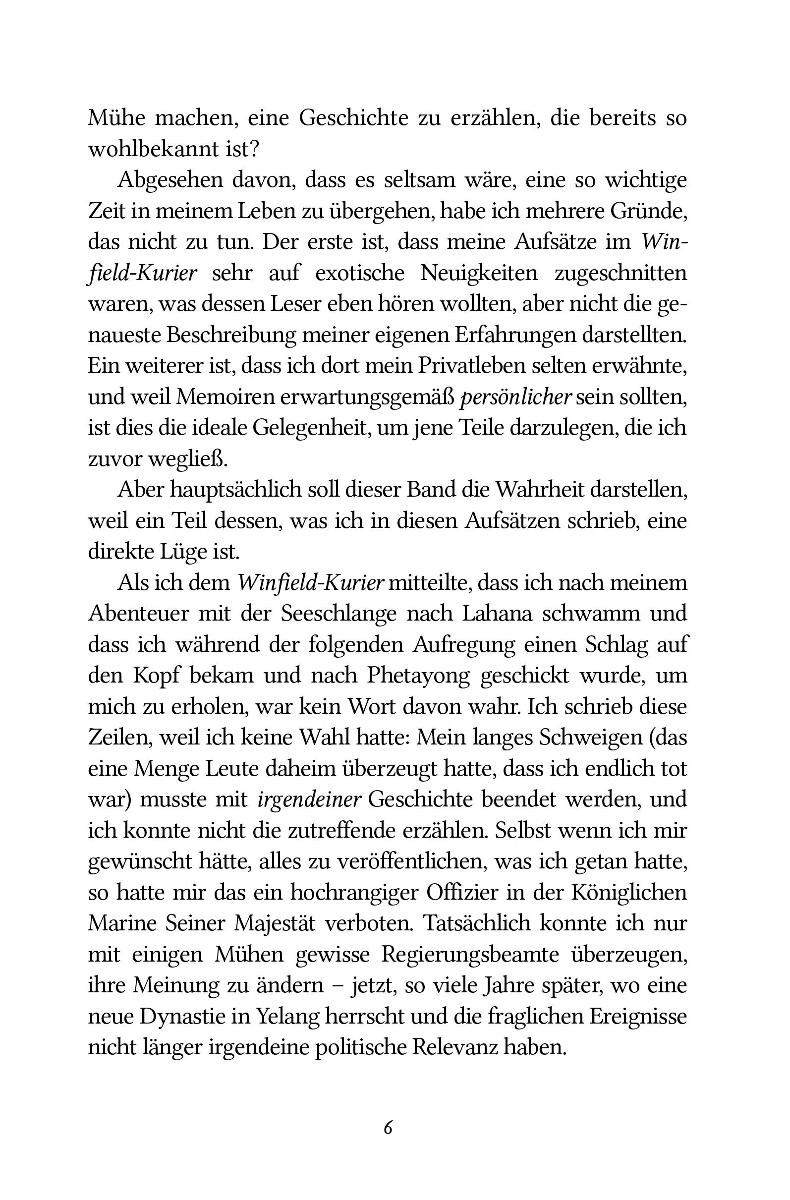 Beispielinhalt (Bild) Lady Trents Memoiren 3