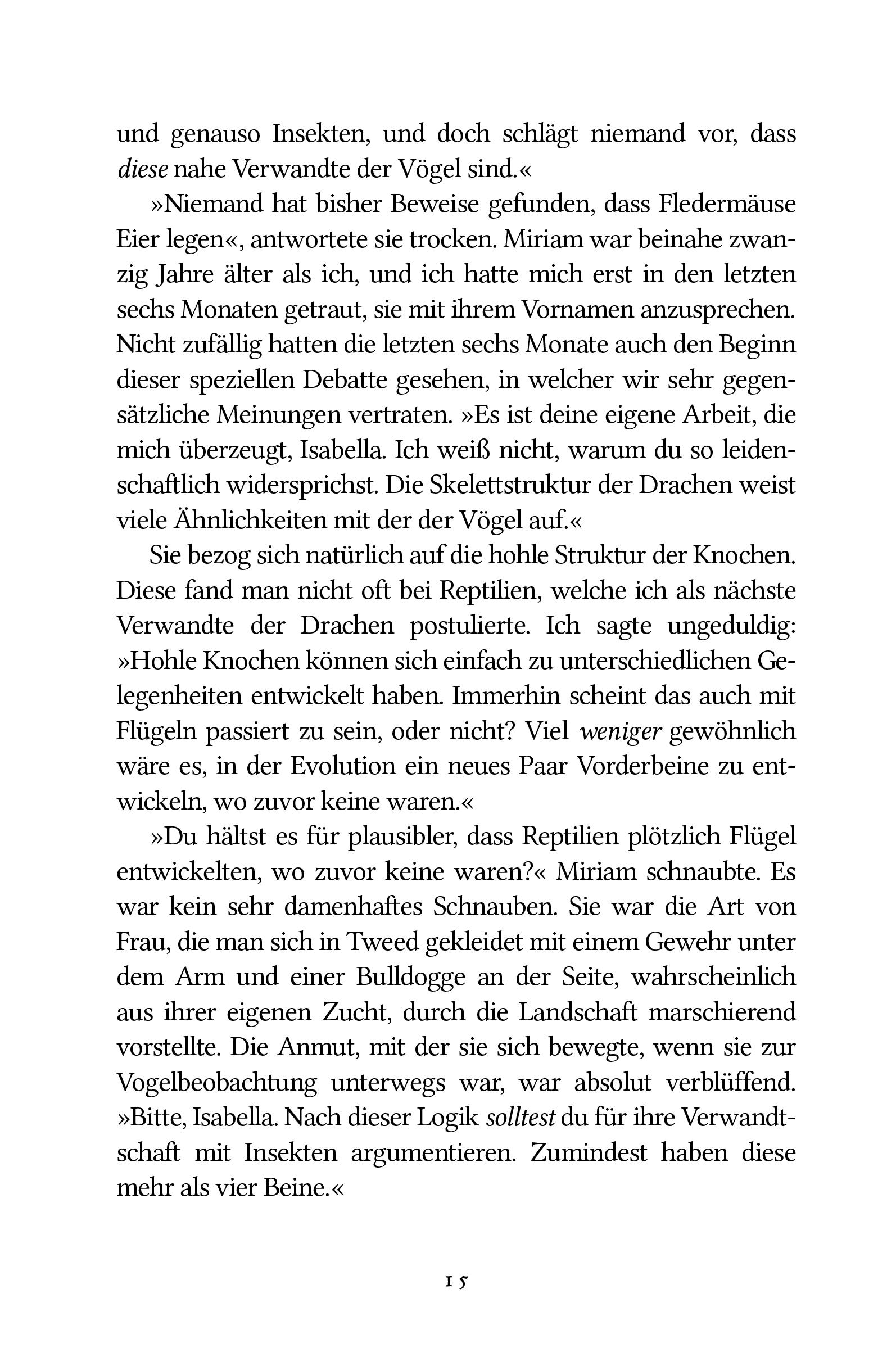 Beispielinhalt (Bild) Lady Trents Memoiren 3