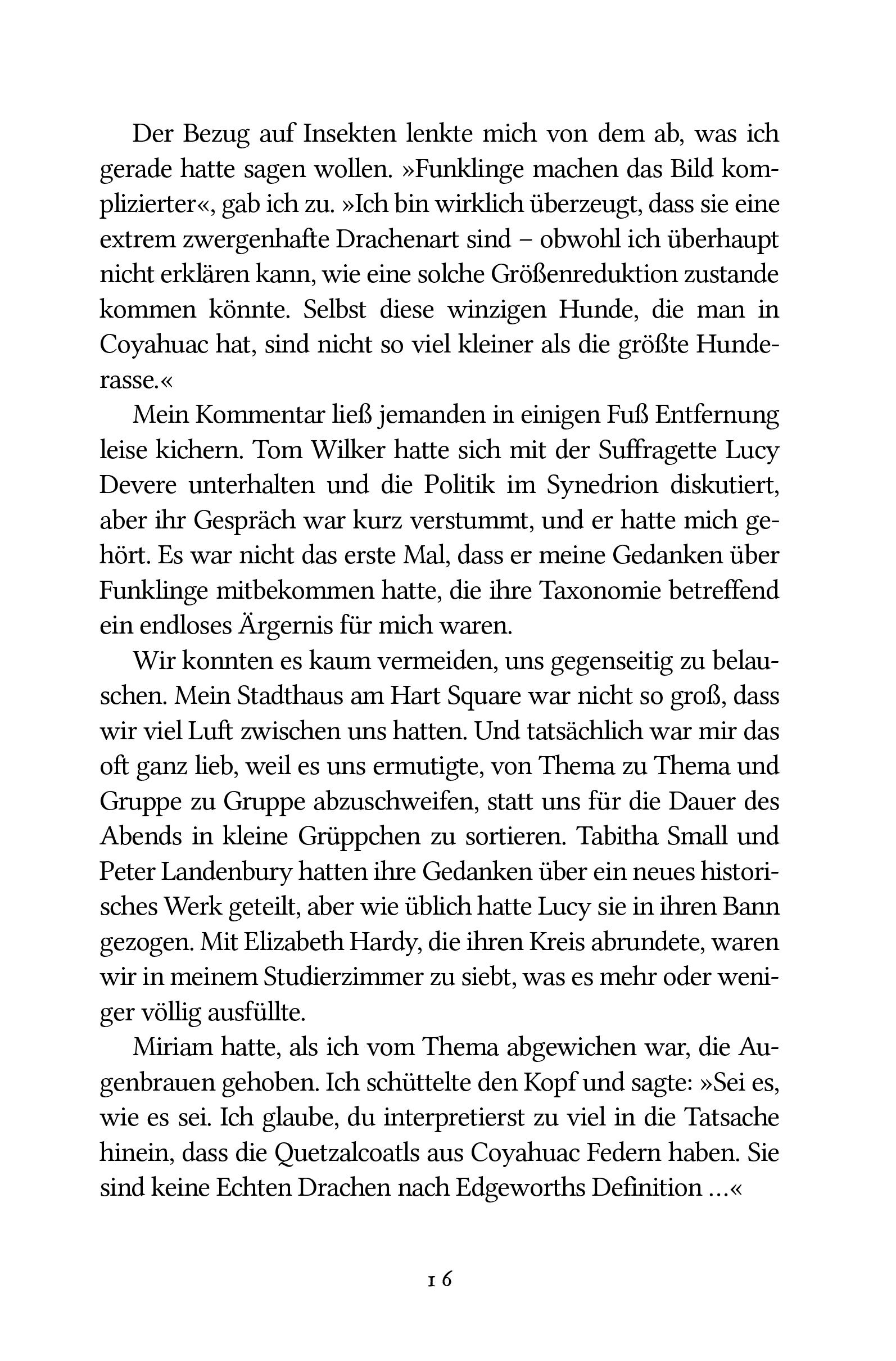 Beispielinhalt (Bild) Lady Trents Memoiren 3