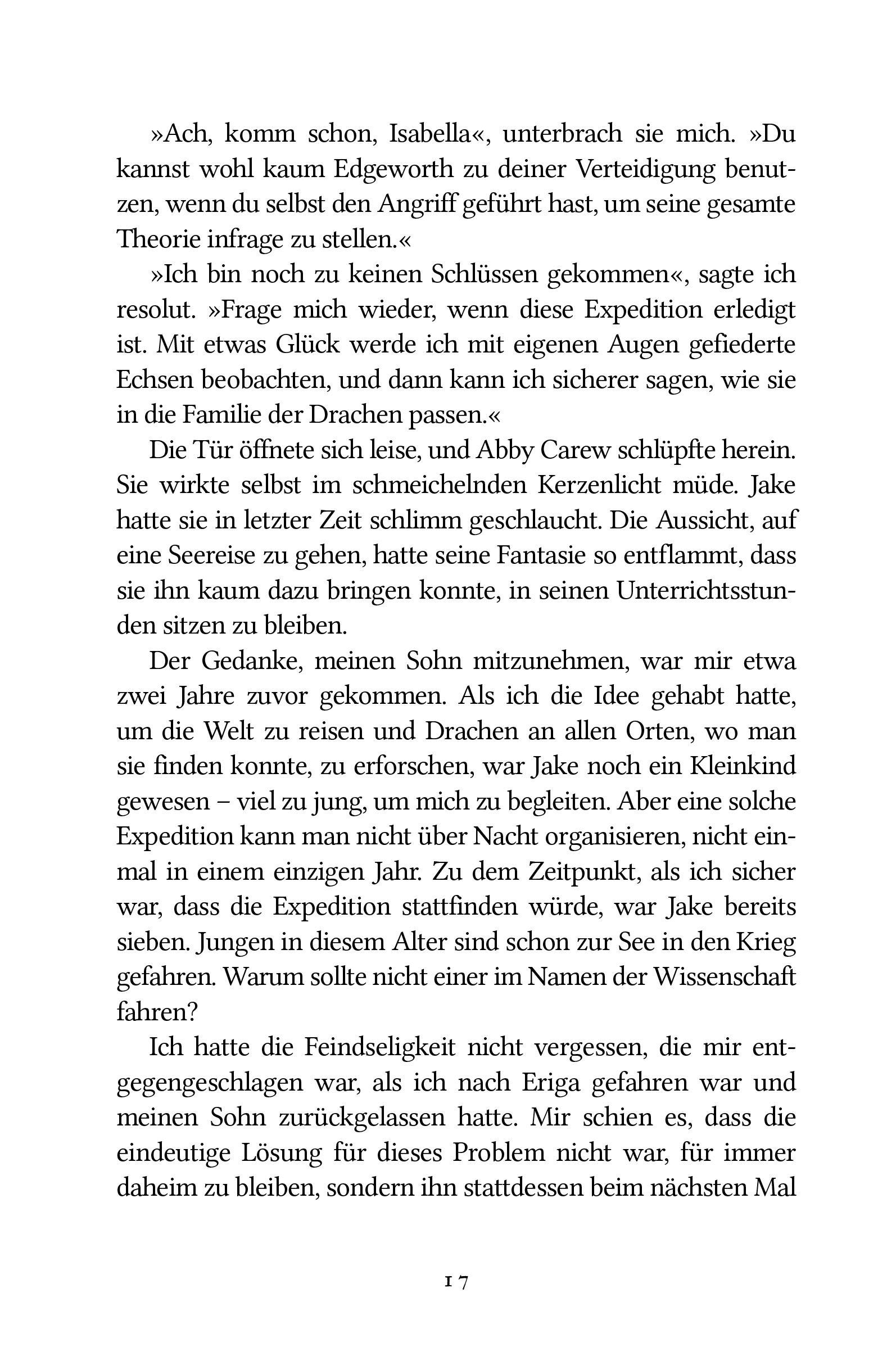 Beispielinhalt (Bild) Lady Trents Memoiren 3