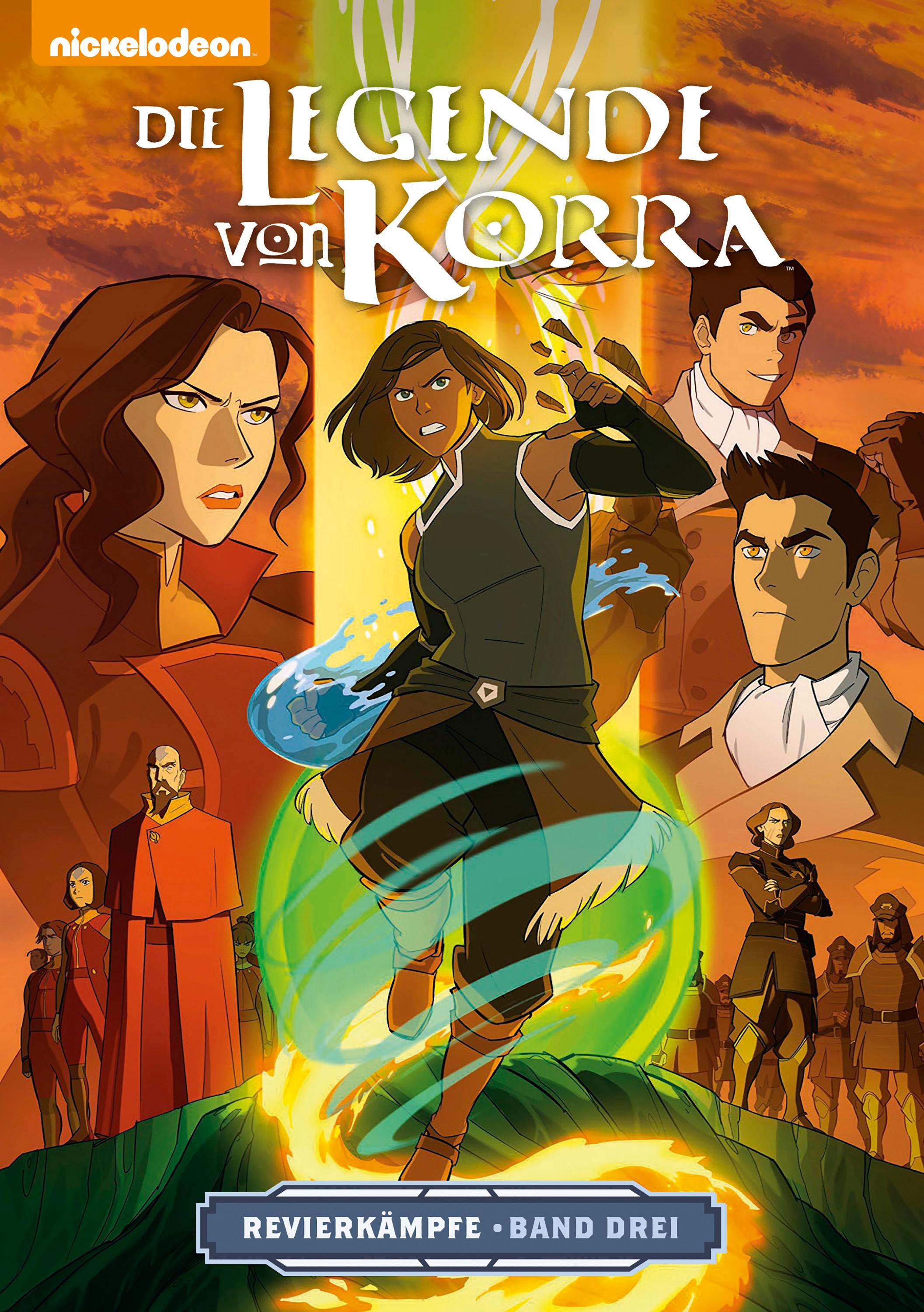 Vorderes Coverbild Die Legende von Korra 3. Revierkämpfe 3