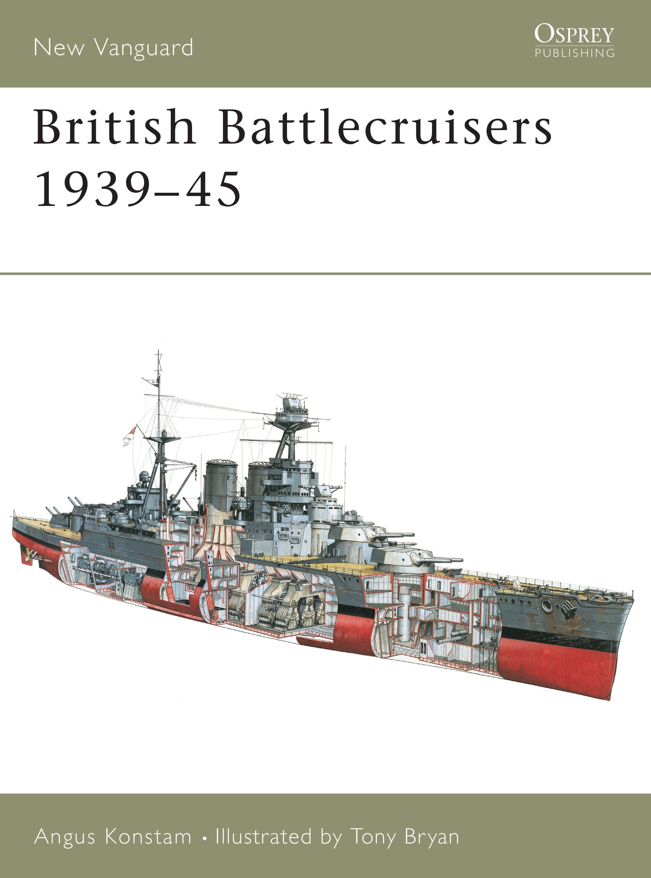Vorderes Coverbild British Battlecruisers 1939-45