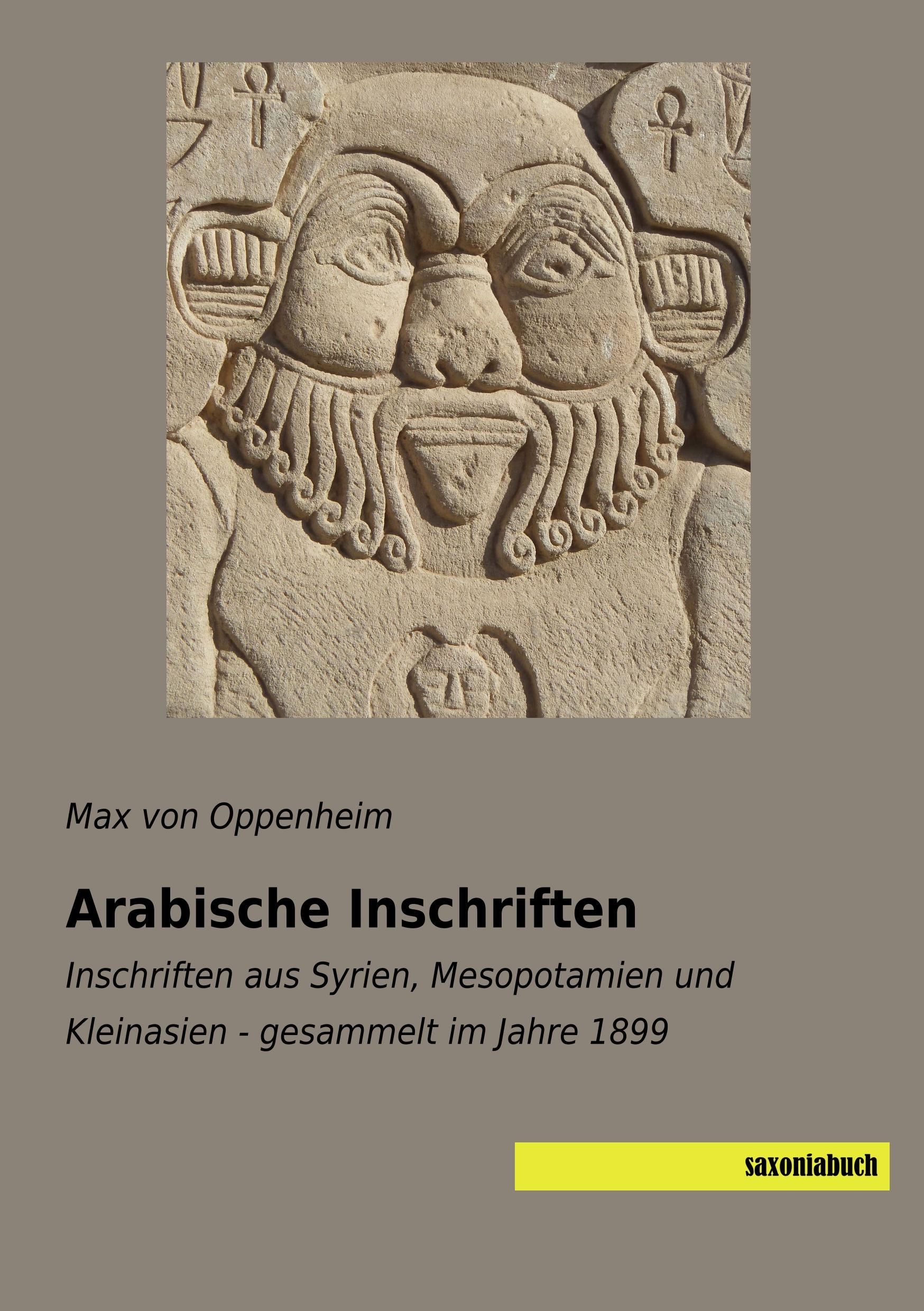 Vorderes Coverbild Arabische Inschriften