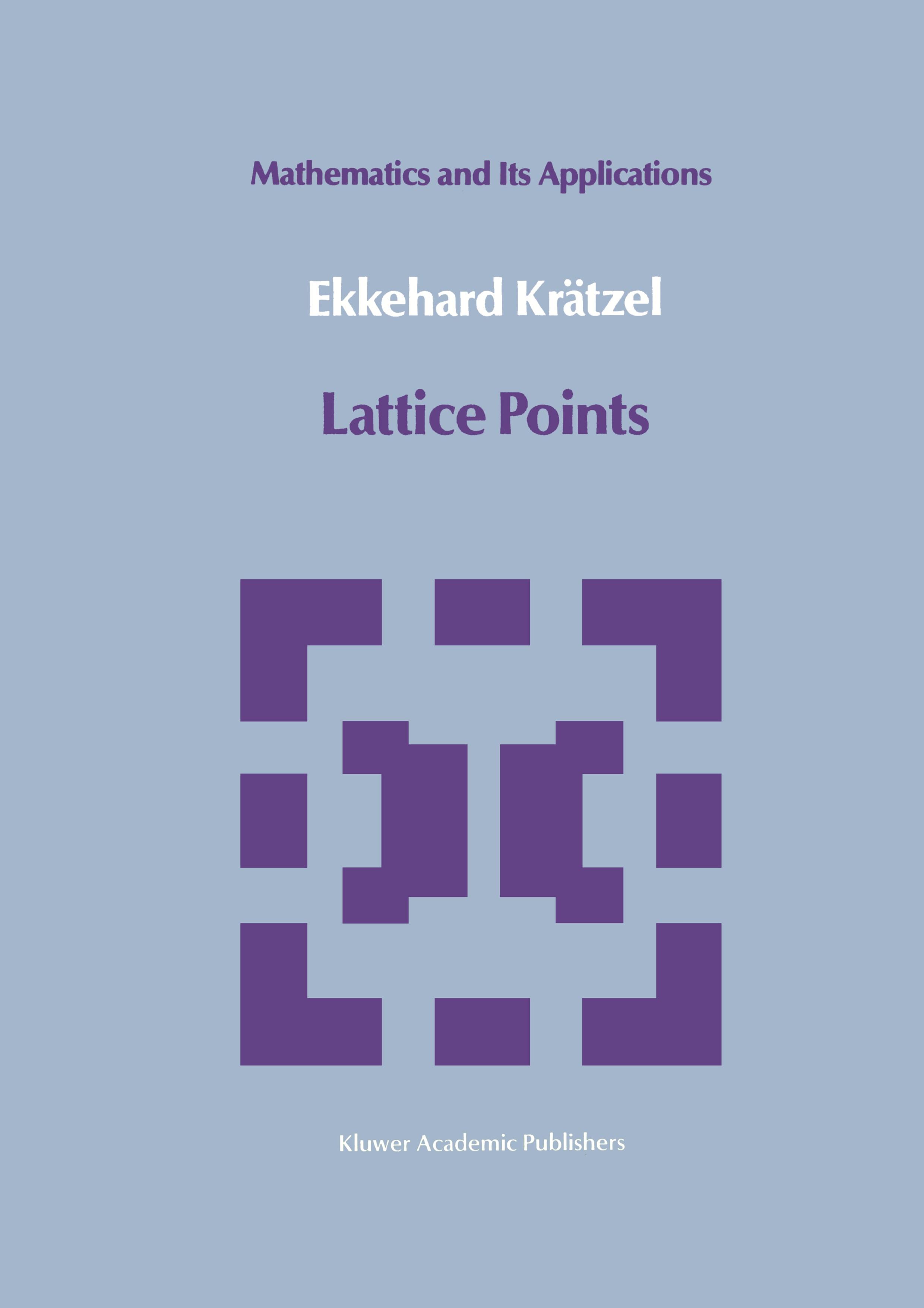 Vorderes Coverbild Lattice Points
