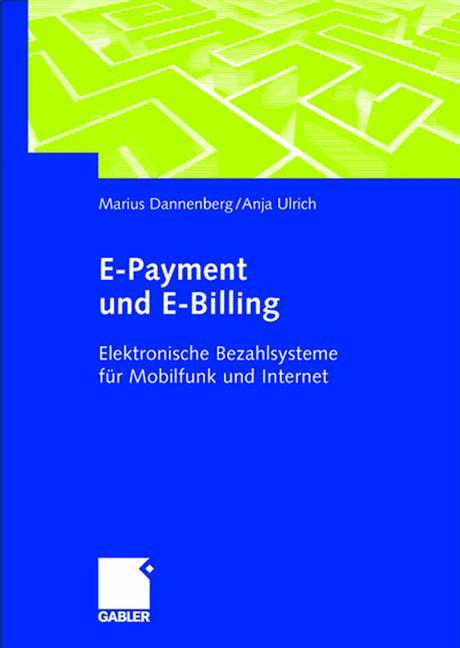 Vorderes Coverbild E-Payment und E-Billing