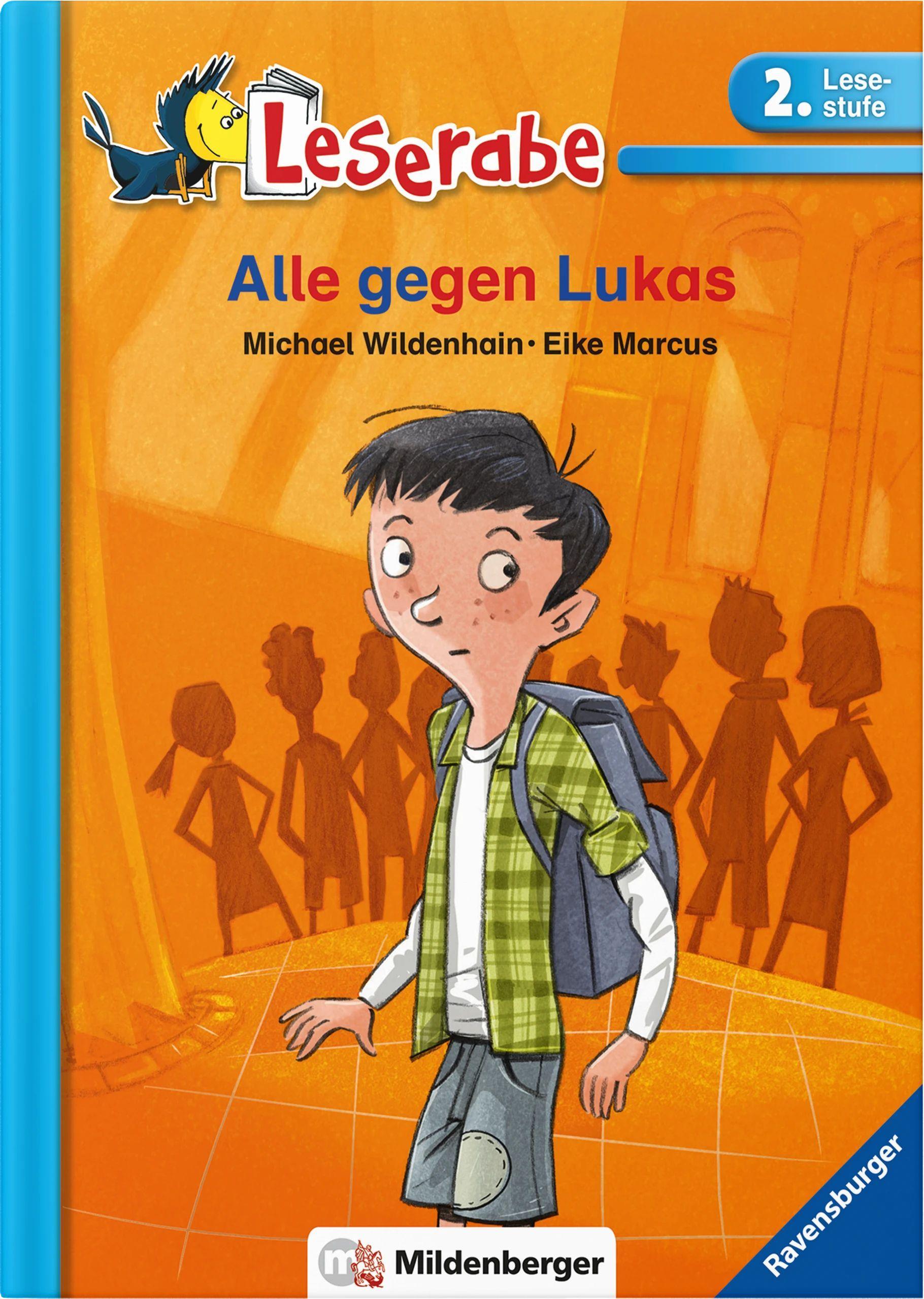 Vorderes Coverbild Leserabe 37 - Alle gegen Lukas, 2.Lesestufe