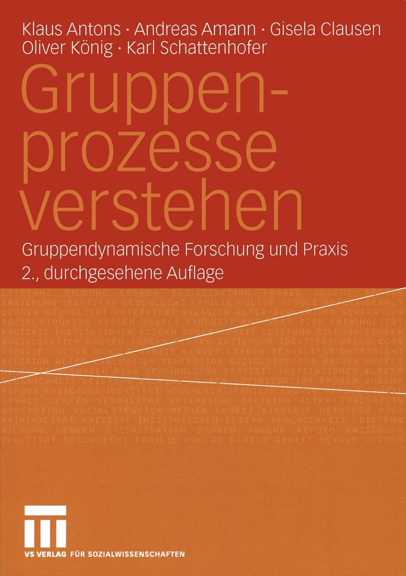 Vorderes Coverbild Gruppenprozesse verstehen