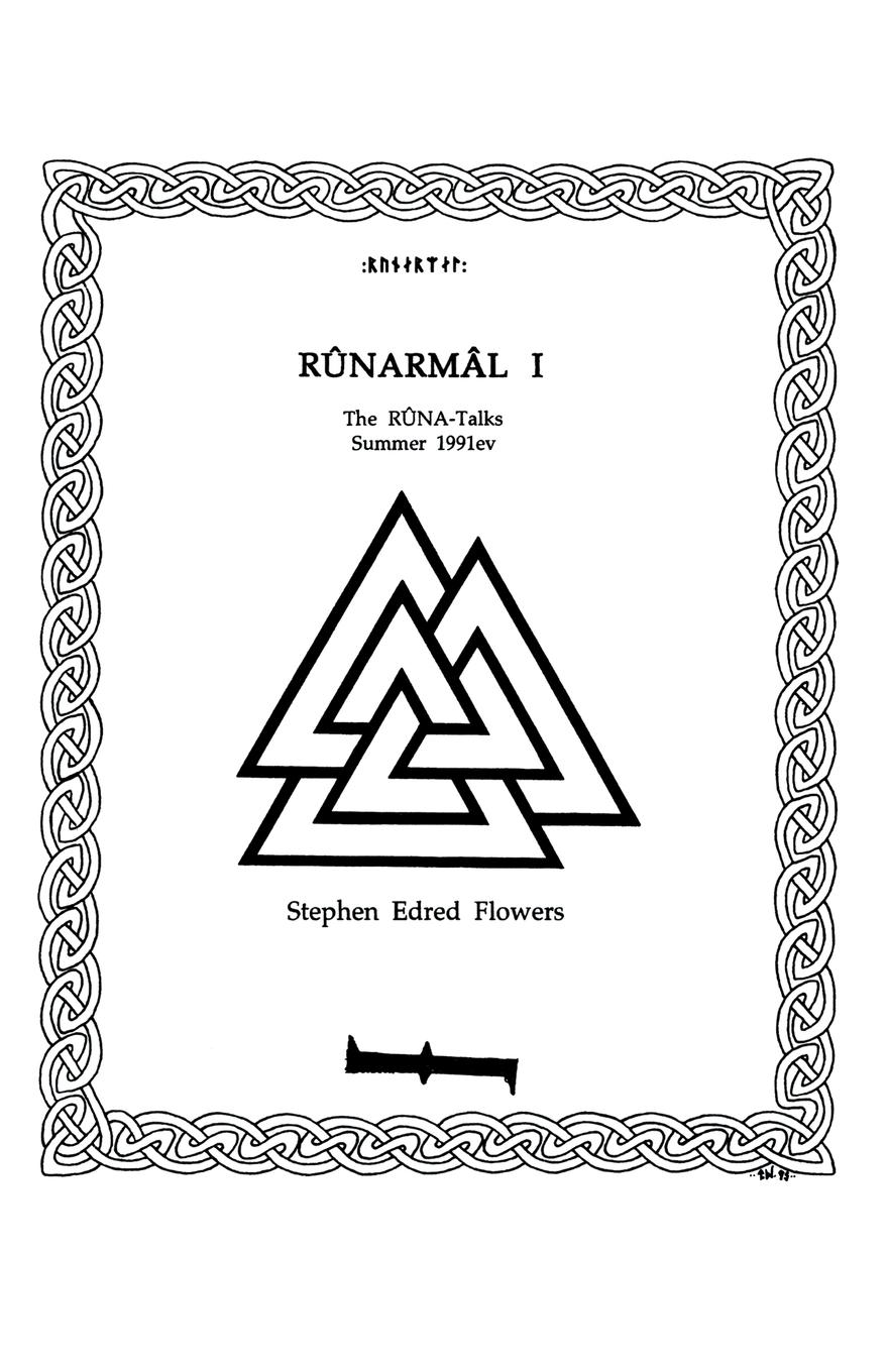 Vorderes Coverbild Runarmal I