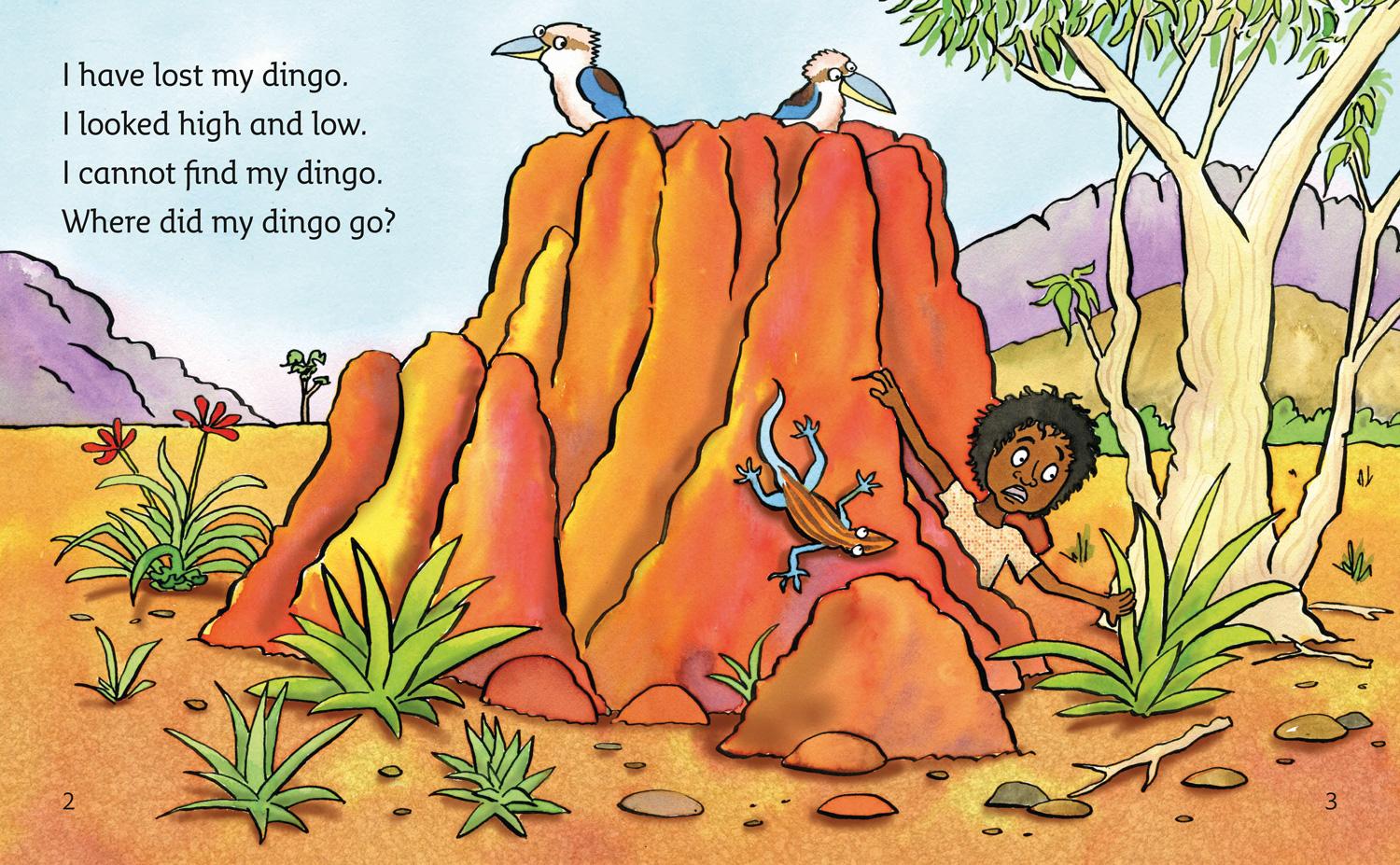 Beispielinhalt (Bild) Where Did My Dingo Go?
